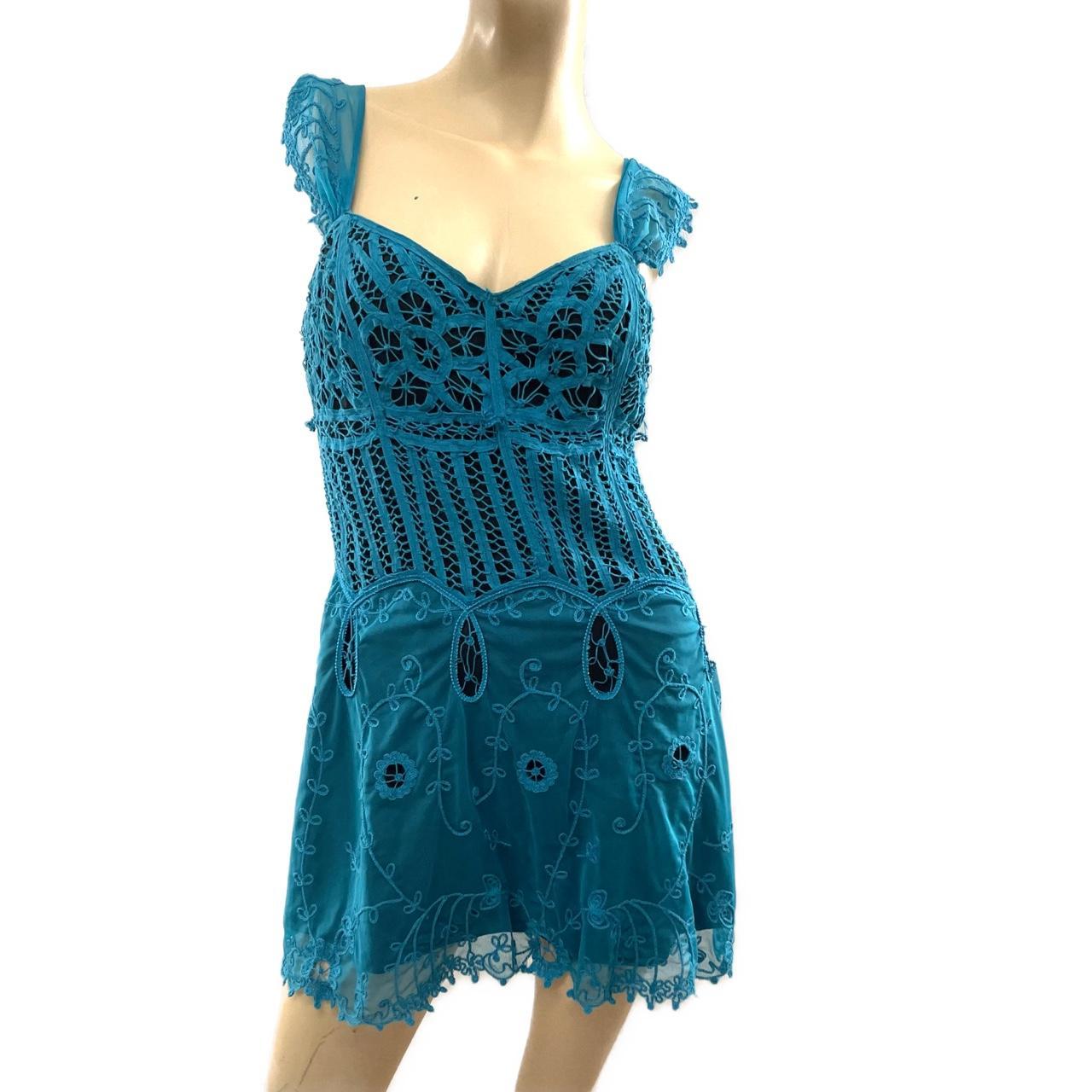 Outlets Betsey Johnson Light blue lace dress