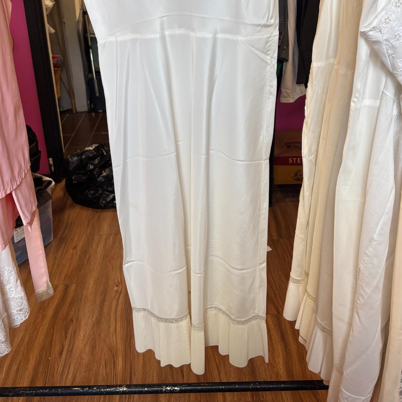 Barbizon Women's Slip Dress - White - 16 – Vintag… - image 2