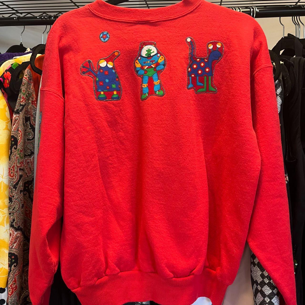 Hanes Women's Sweatshirt - Red/Multi - L – Hanes … - image 4