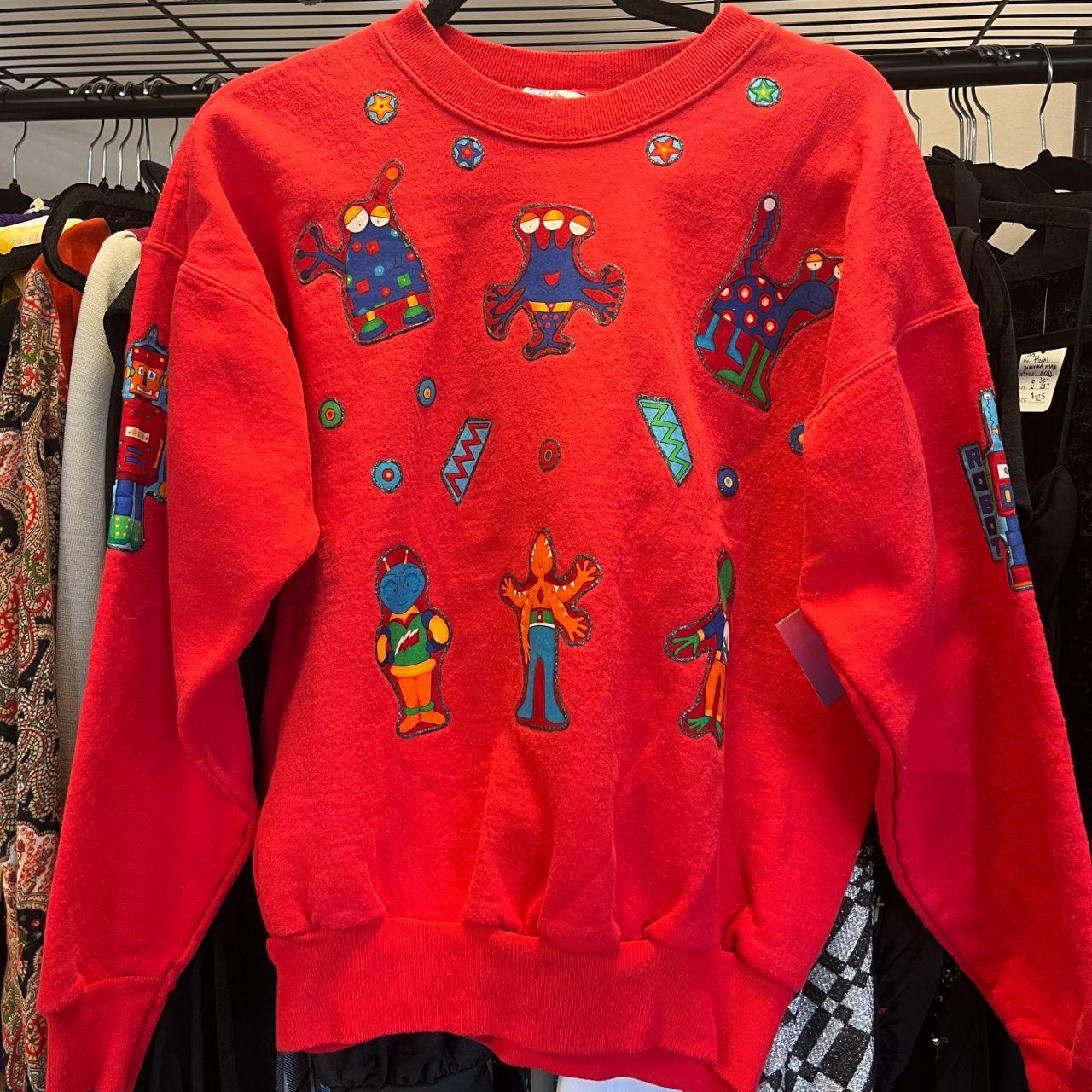 Hanes Women's Sweatshirt - Red/Multi - L – Hanes … - image 1