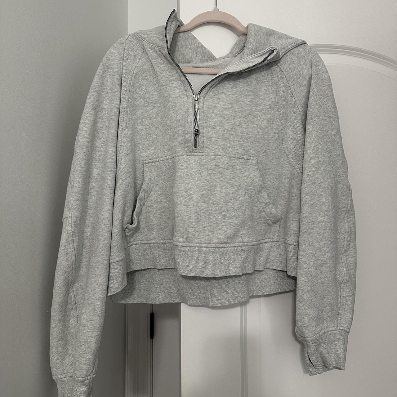 Lululemon Scuba half zip XL/XXL NEVER - Depop