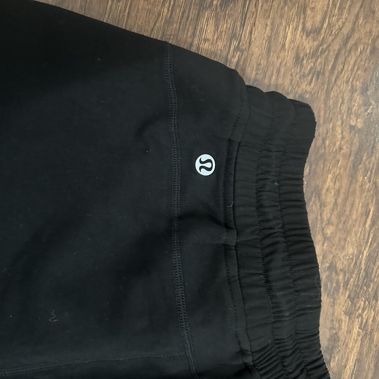 Lululemon black Softstreme wide leg sweatpants dupe.... Depop