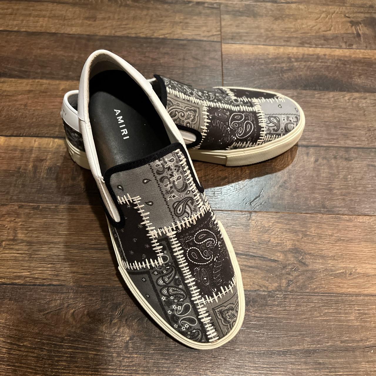 Amiri Bandana Reconstructed Slip-On 'Patchwork