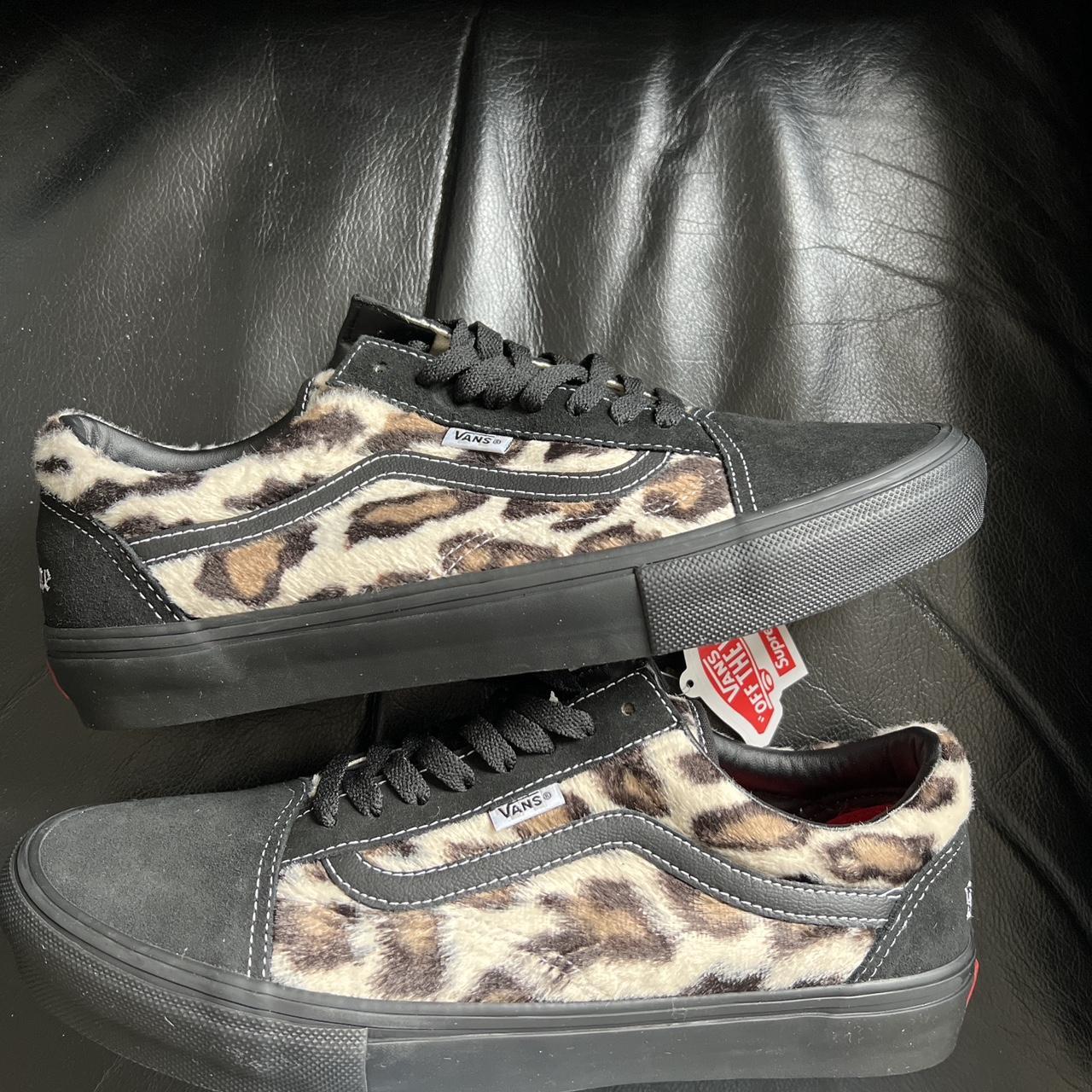 Supreme Vans Leopard Old Skool + Deadstock, Premium...