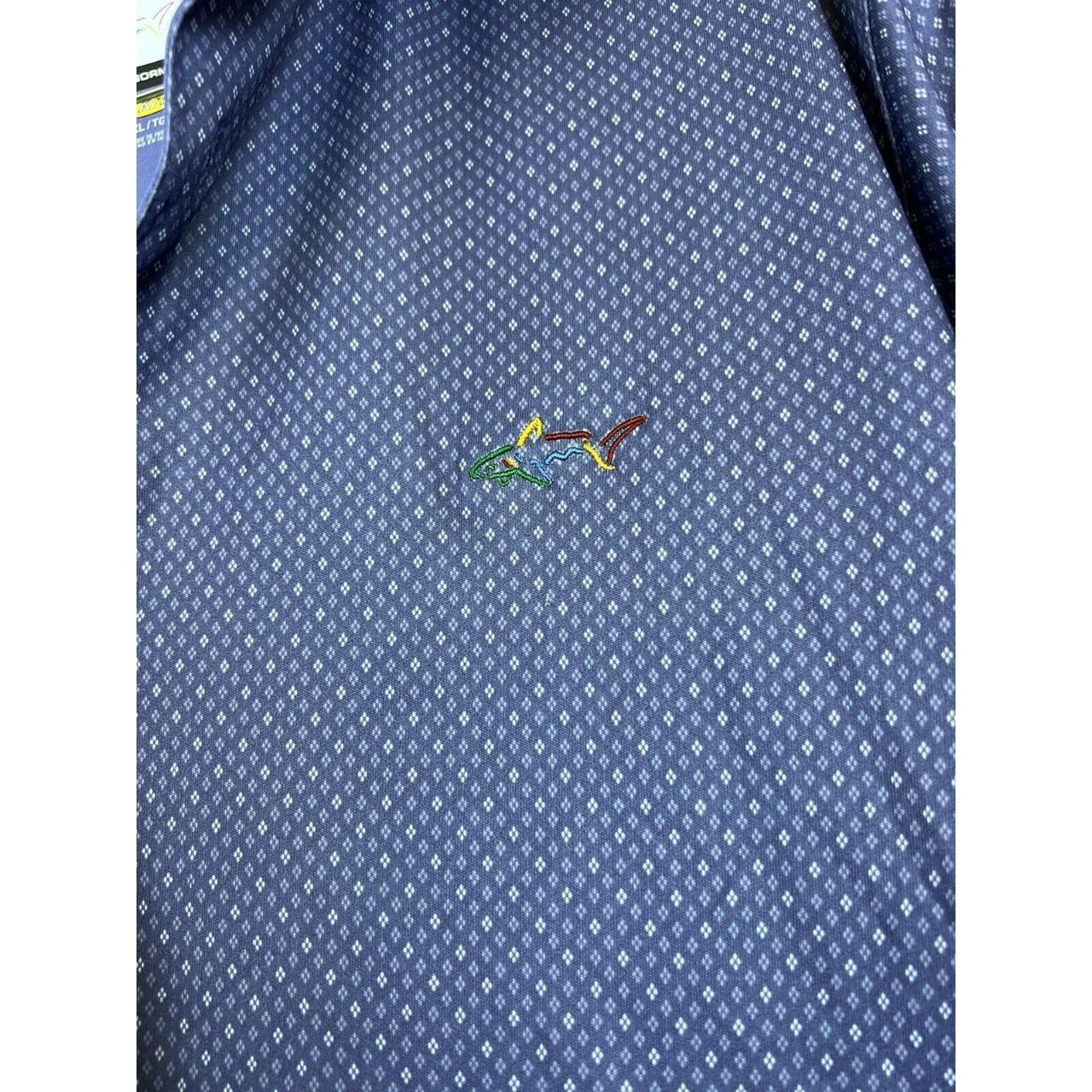 Greg Norman Blue Golf Polo Short Sleeve Men’s Size XL - Depop