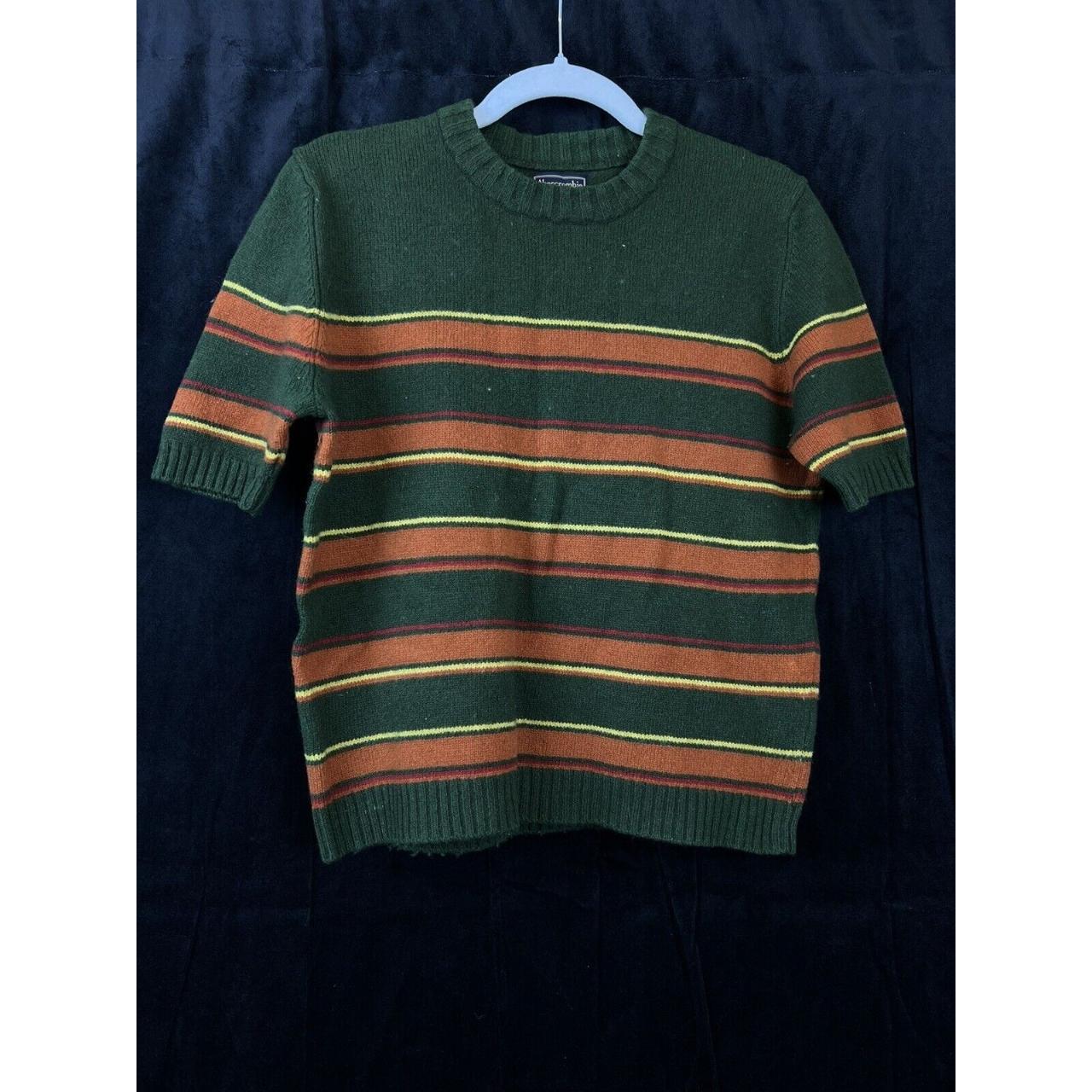 Rare Unique Abercrombie And Fitch Womens Striped Depop