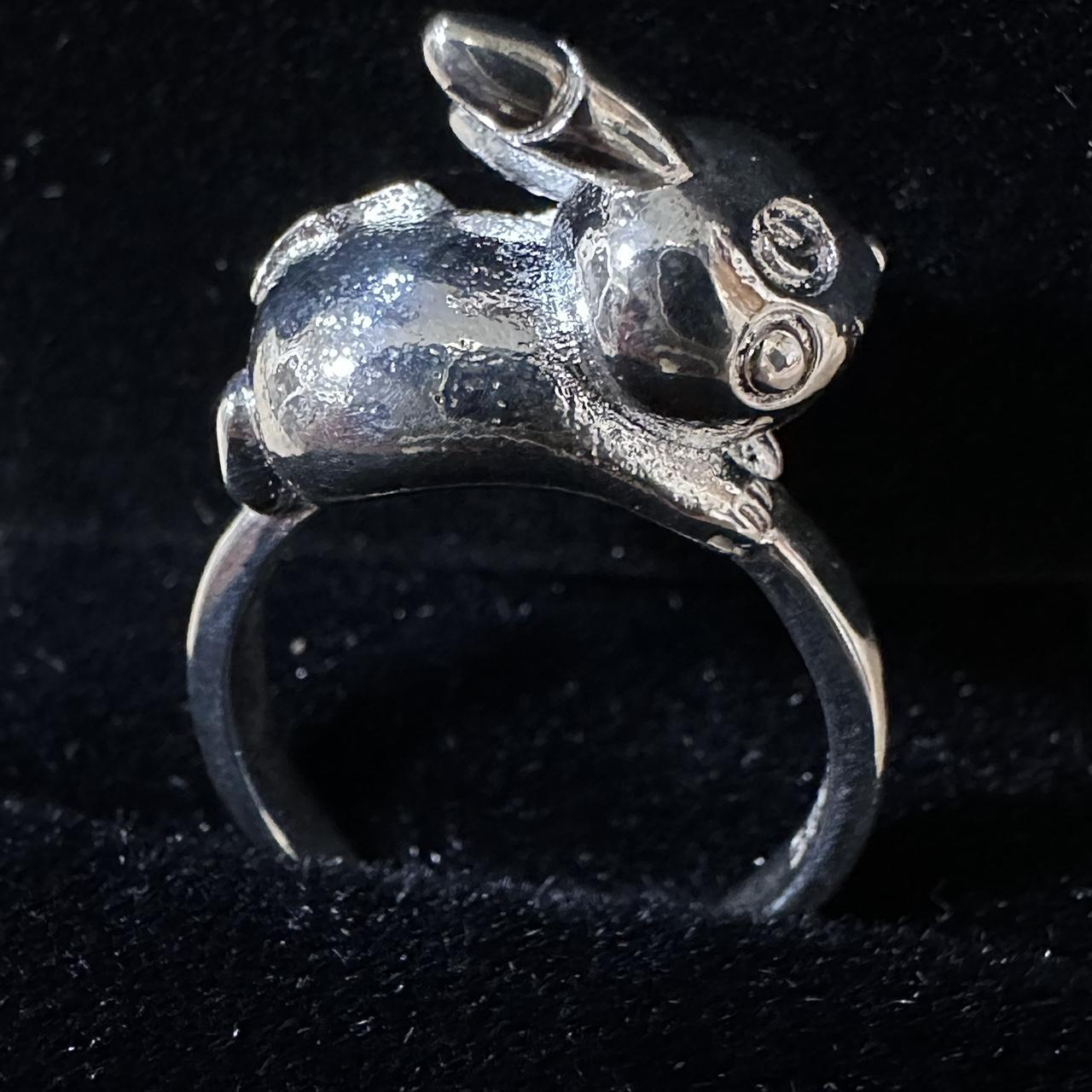 Silver (925) Pokémon Pikachu ring. Adjustable for... - Depop