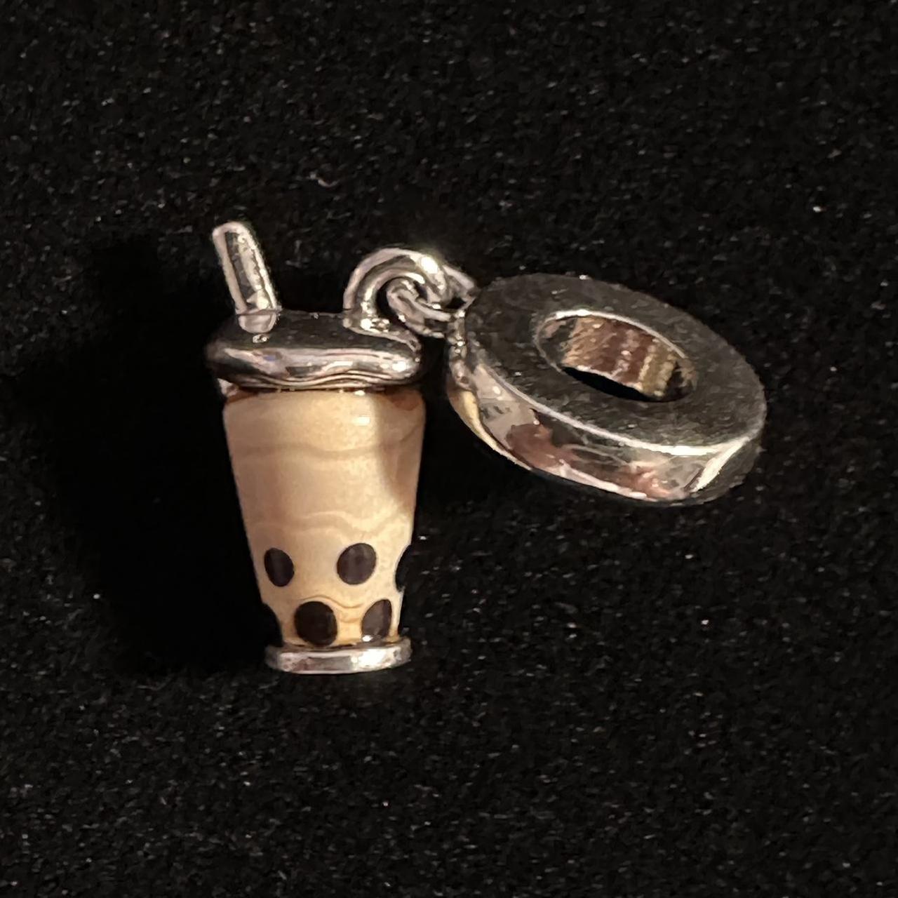 New boba charm, silver plated. This is a must have... - Depop