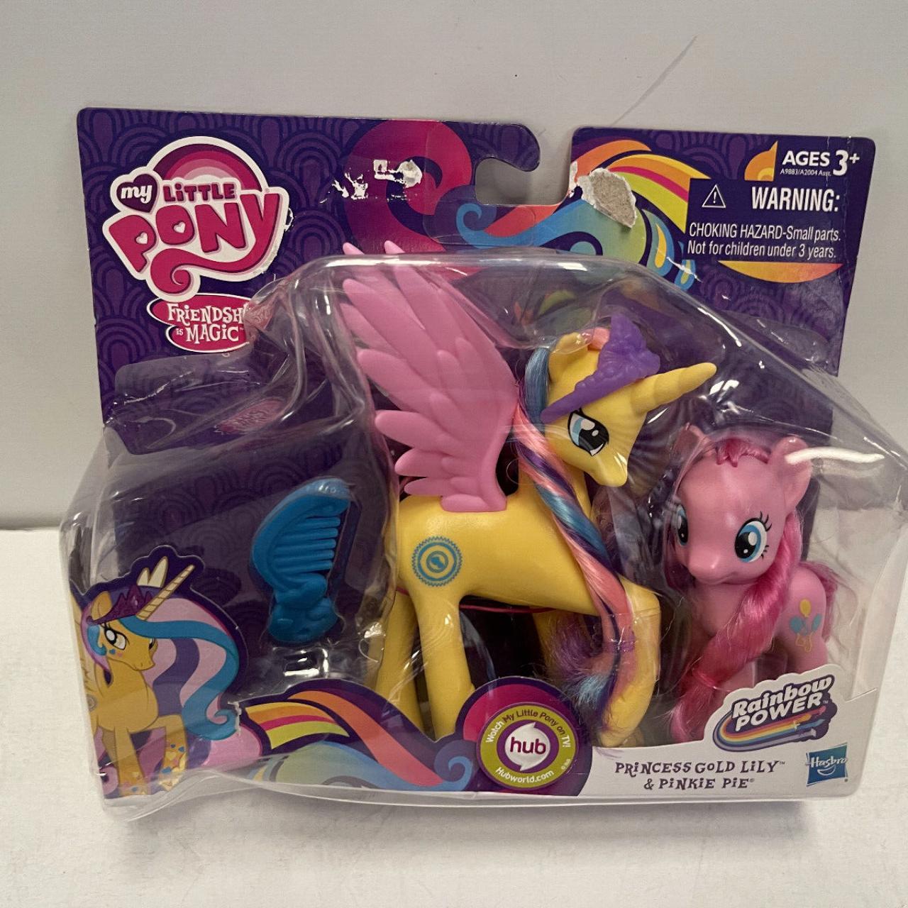 My Little Pony Princess Gold Lily & Pinkie Pie... - Depop