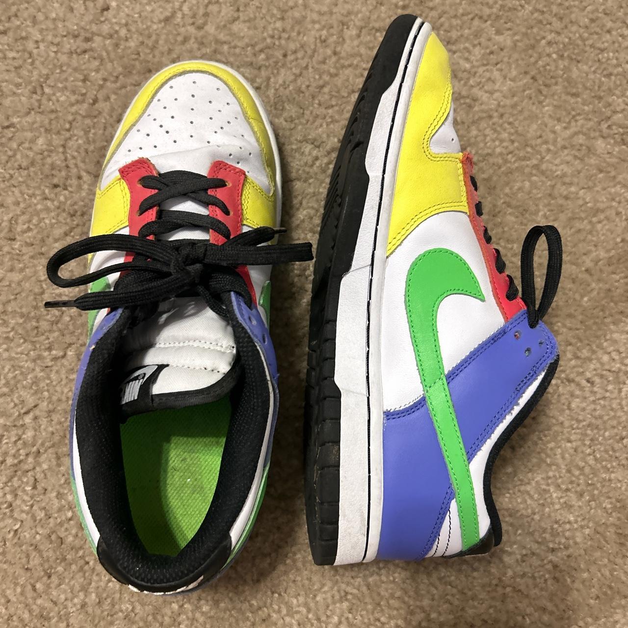 Multi-Color Nike Dunks WMNS - Depop