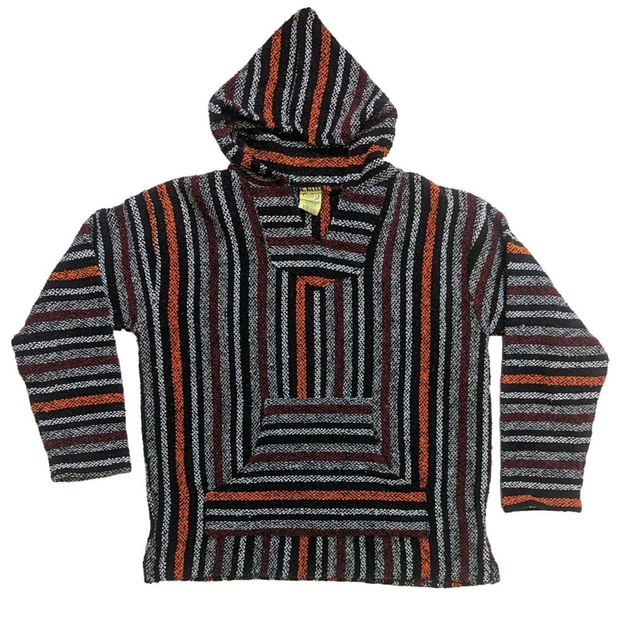 Mexico Baja Hoodie Pullover Franks Textiles Stripes