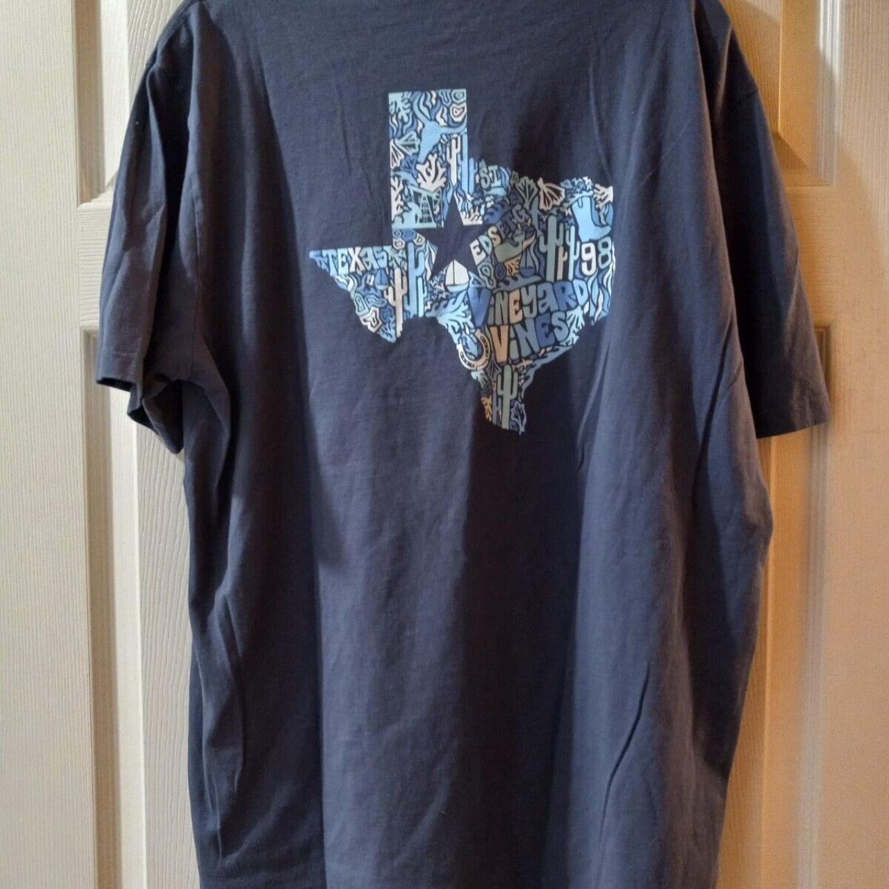 Vineyard Vines Texas Double Sided T-Shirt Men Size... - Depop