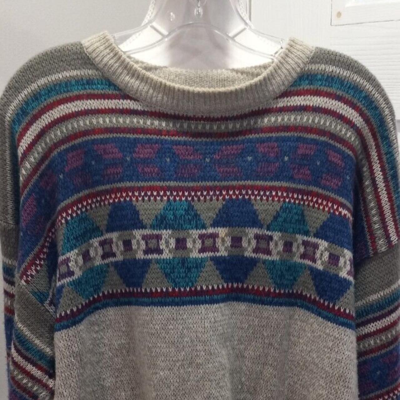 Vintage Sweater Graphix Men Sweater Size... - Depop