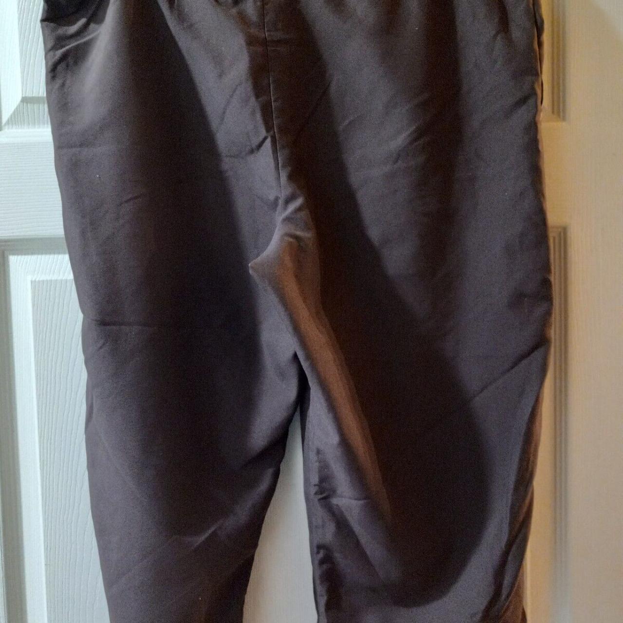 BCG Women Capri Pants Size Large Brown Waist 18... Depop