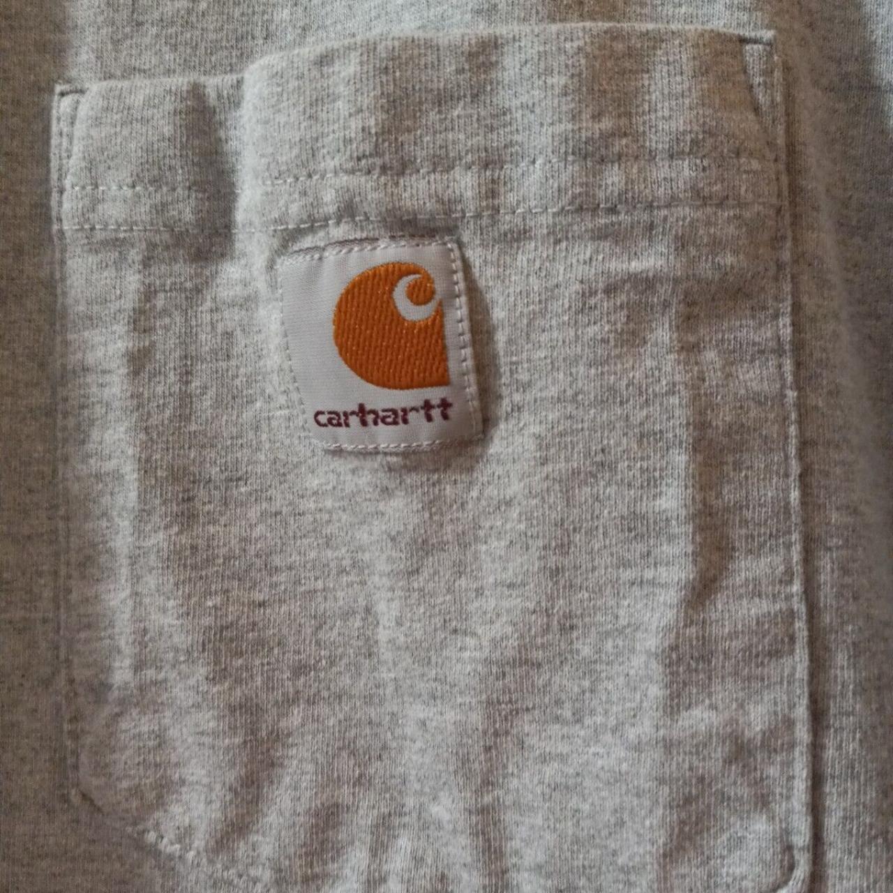 Carhartt Men Shirt With Pocket Size XL Has a small... - Depop