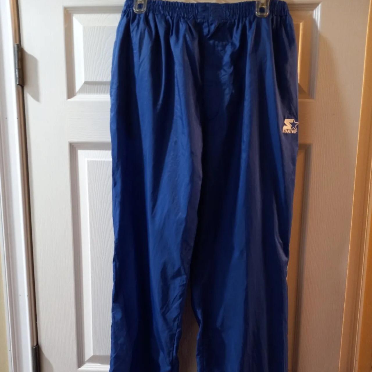 Starter Men Swooshi Athletic Pants Size... - Depop