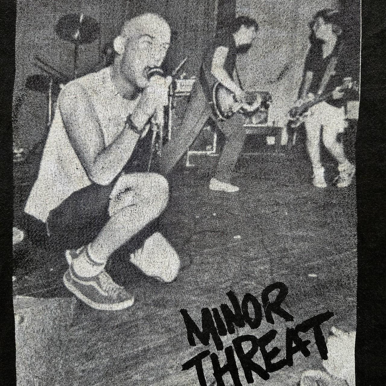 Minor Threat T-shirt Punk Rock Size= fits in between... - Depop