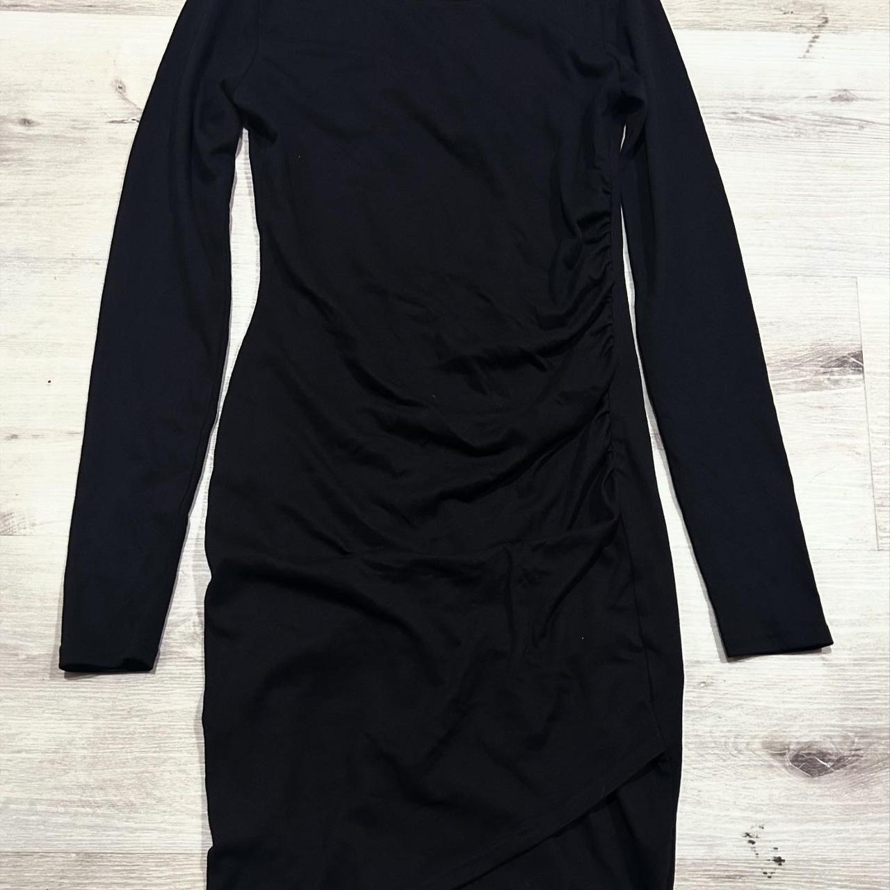 Lululemon Black Long Sleeve Dress In Like New... - Depop