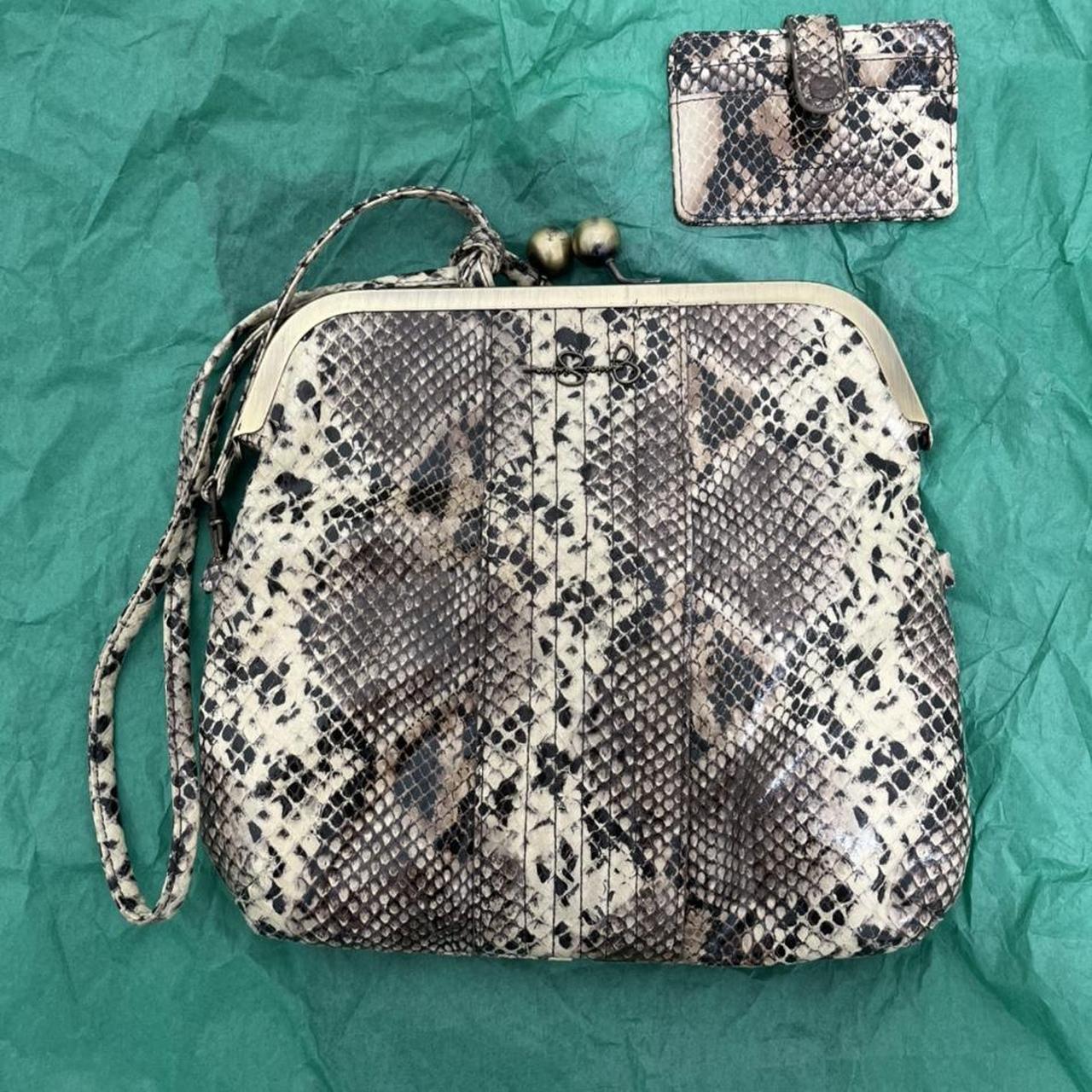 Jessica simpson snakeskin discount purse