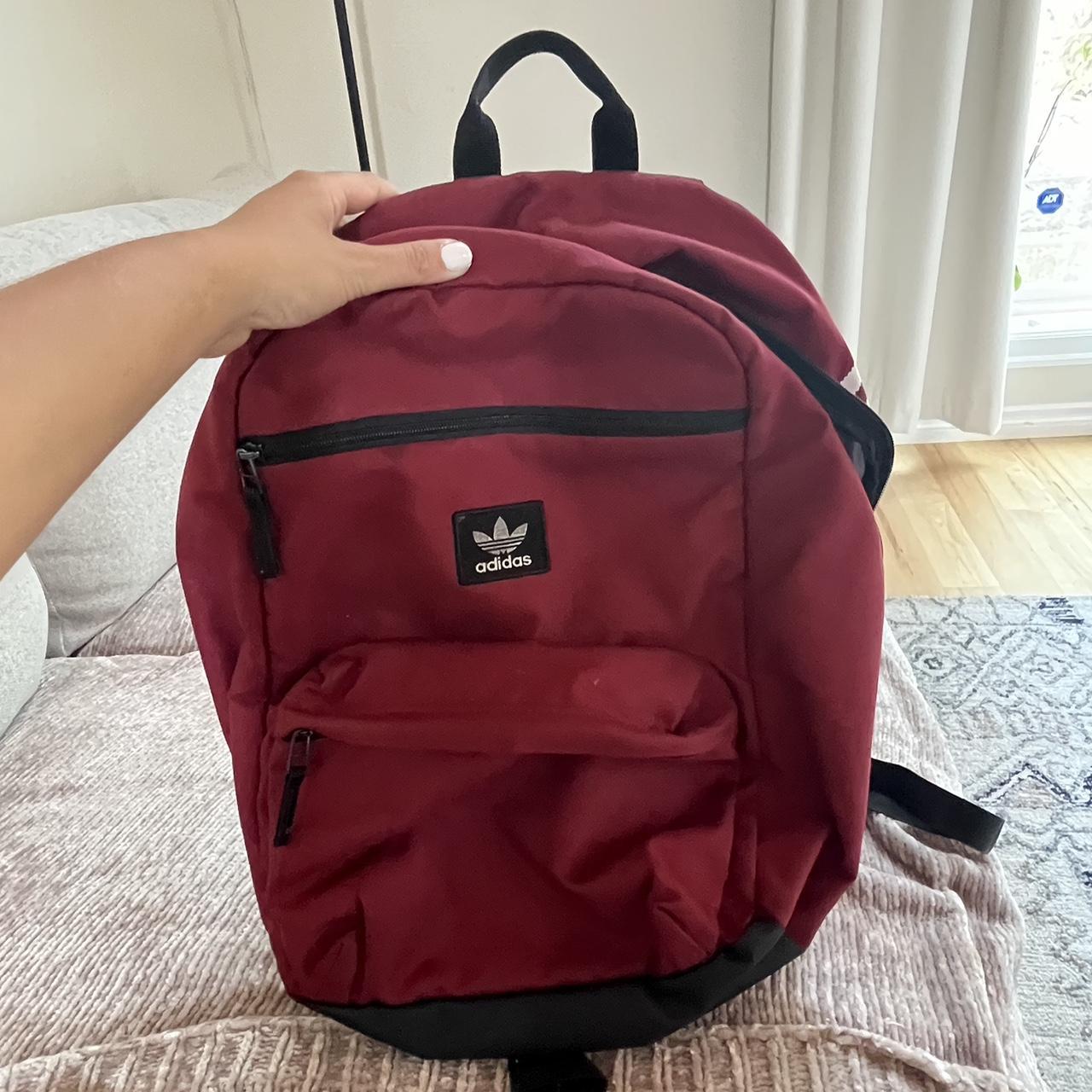 Adidas bag burgundy online