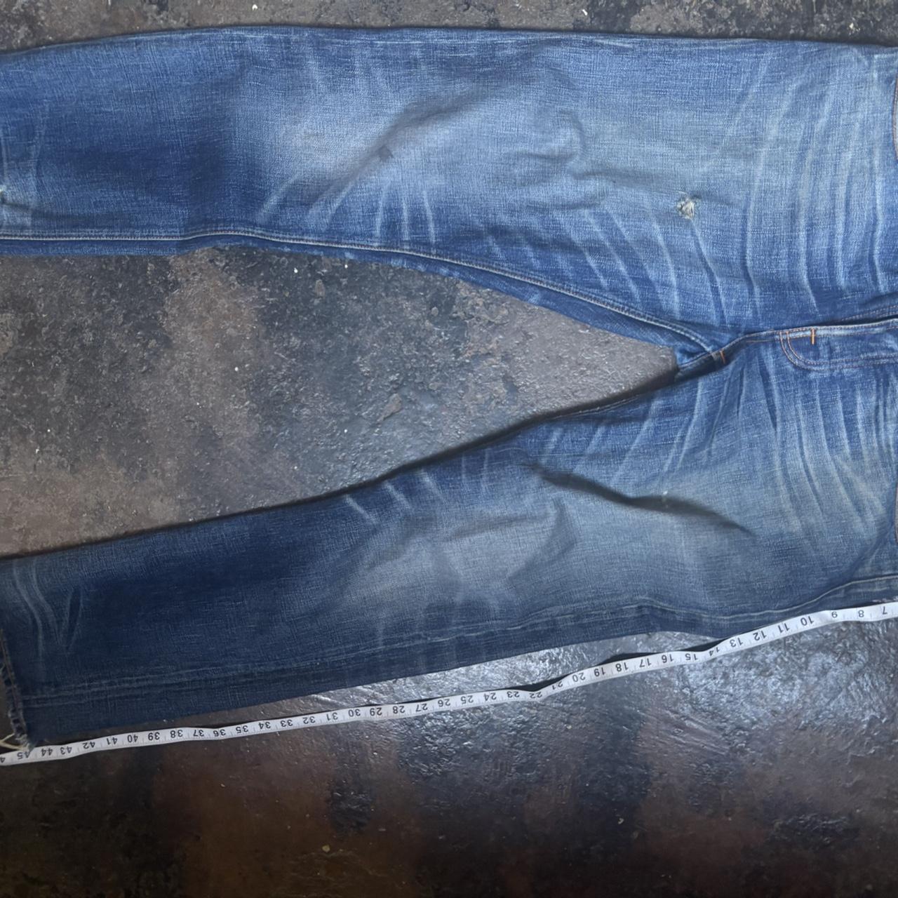 Nudie Jeans Men's Jeans - Blue/Navy - 34" – Nudie… - image 3