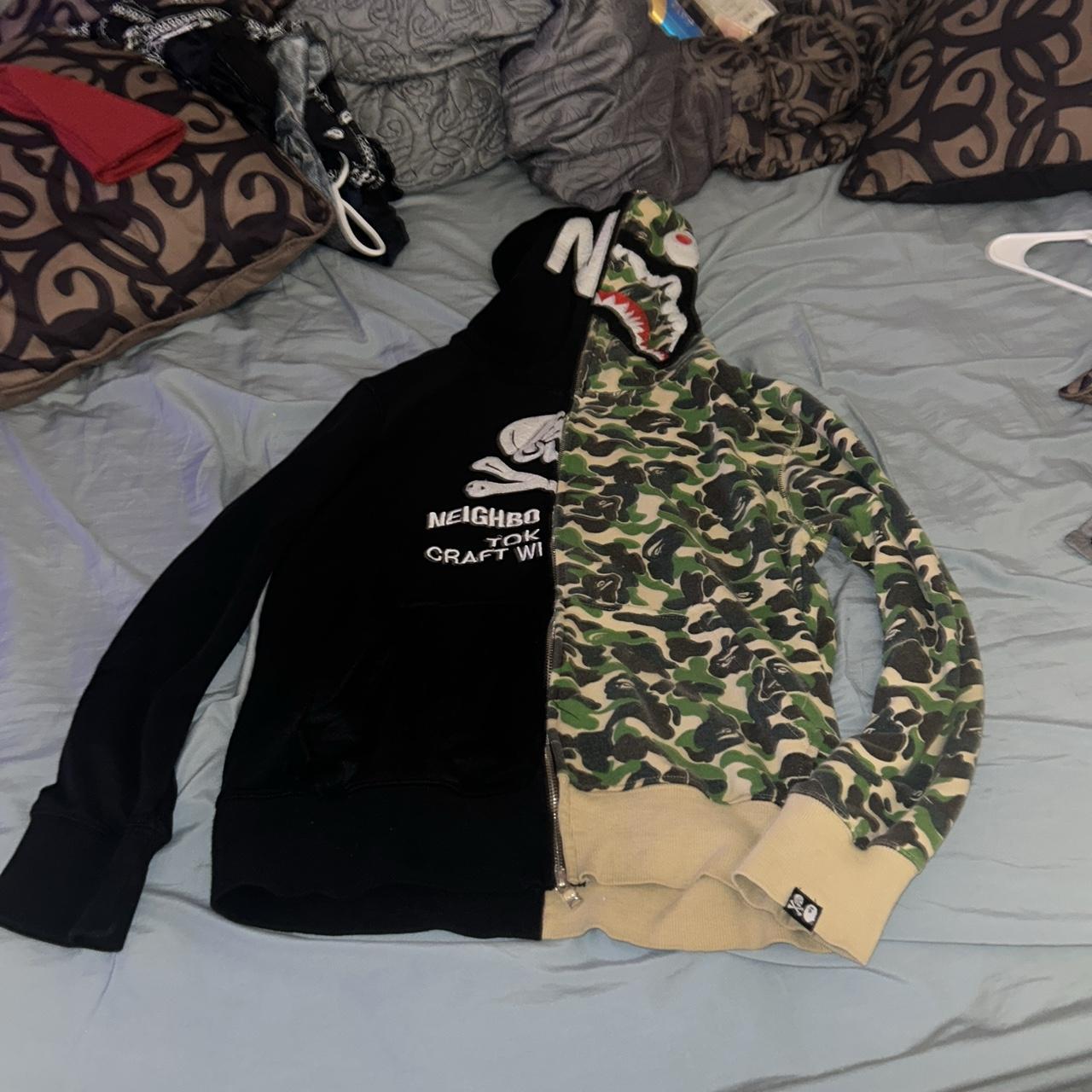 Nbhd bape hoodie hot sale