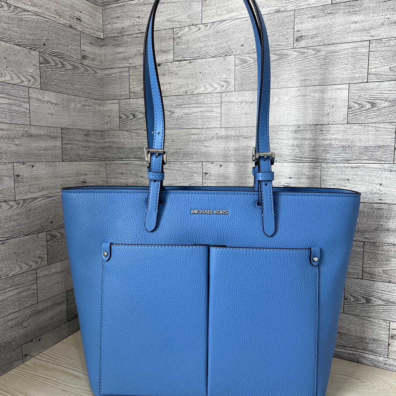 Michael Kors Jet Set Blue Tote good Bag