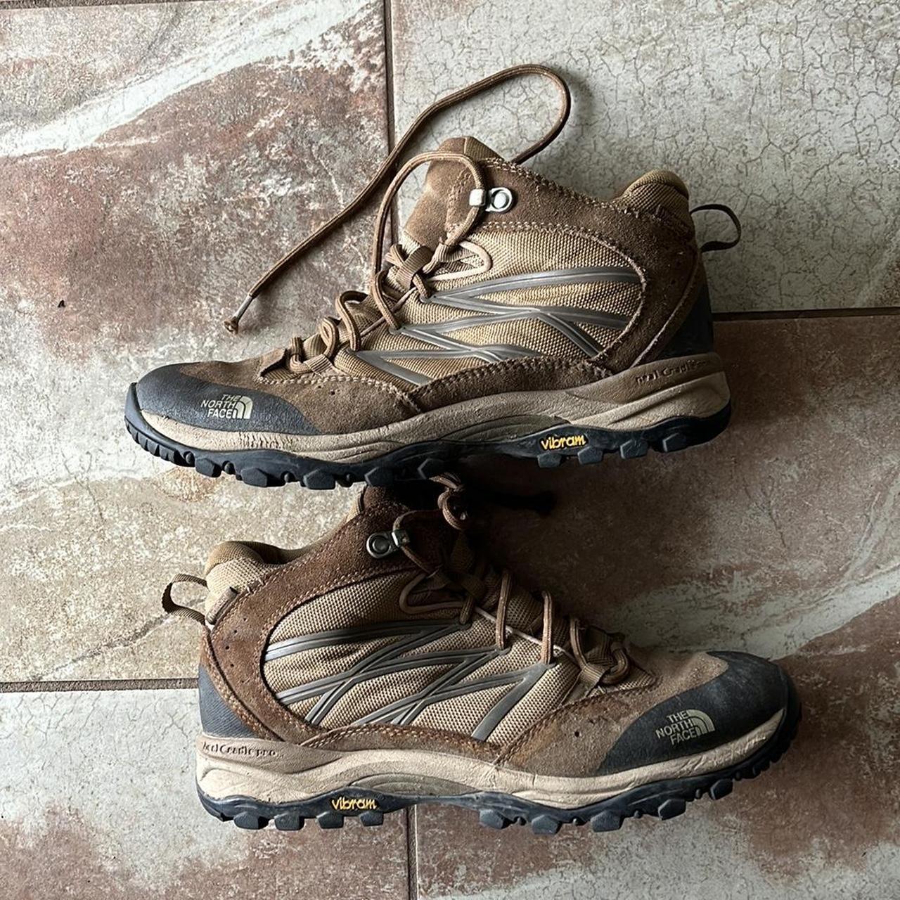 Womens North Face Hiking Boots Have worn a handful... - Depop