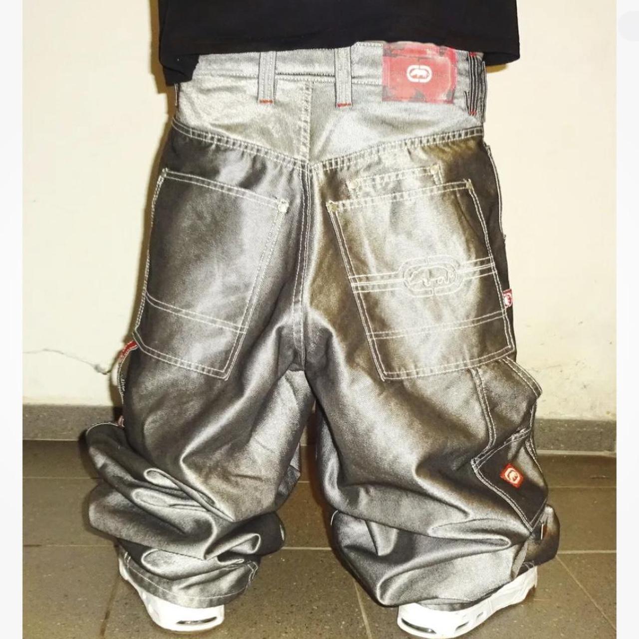 Super rare vintage Ecko unltd glanz jeans Baggy... - Depop