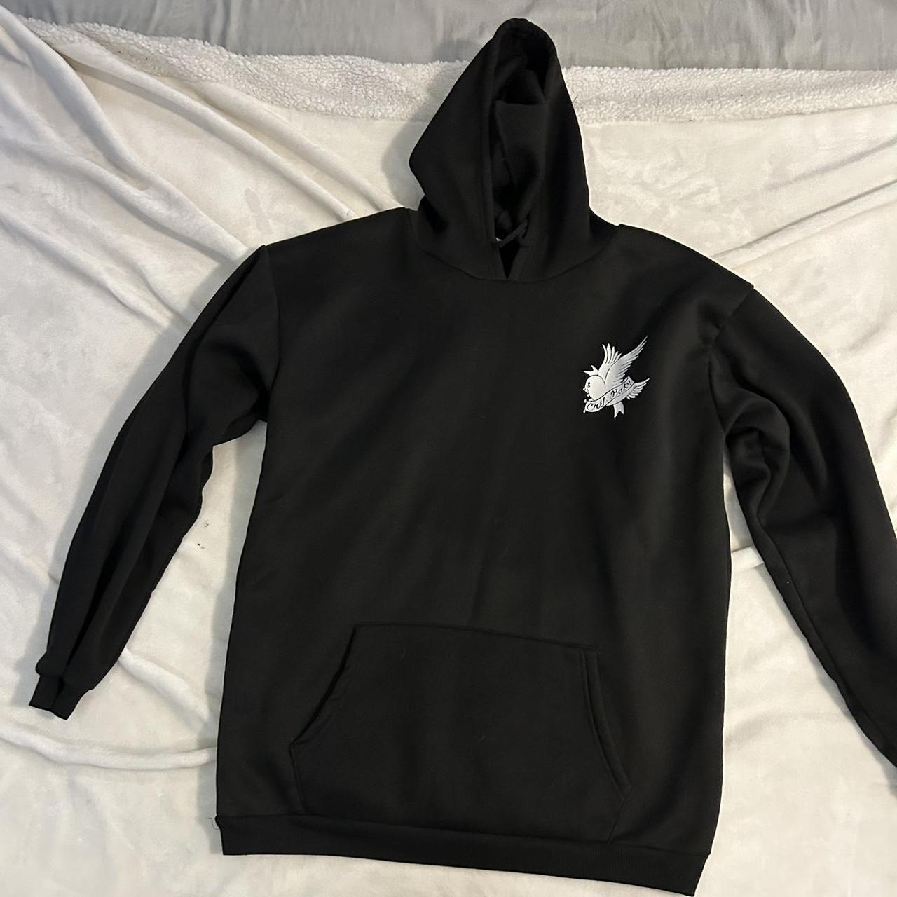 Lil peep black clearance hoodie