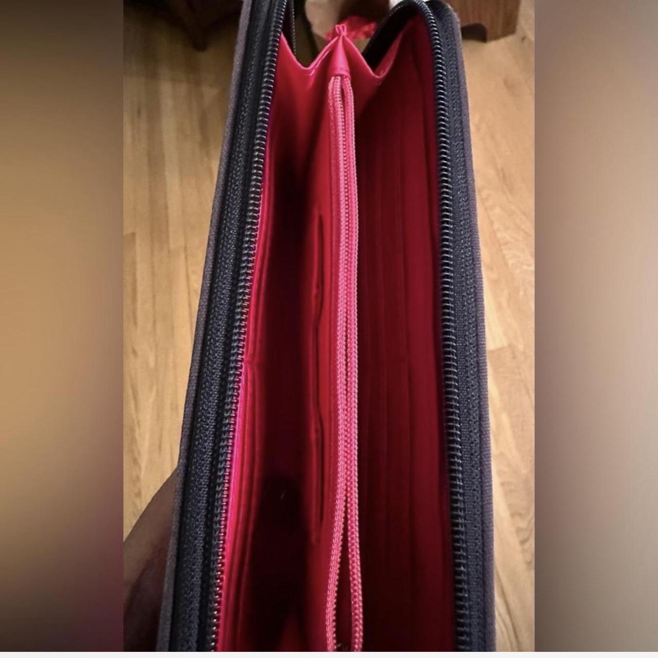 Fossil Women's Wallet - Blue/Multi – Fossil Zippe… - image 3