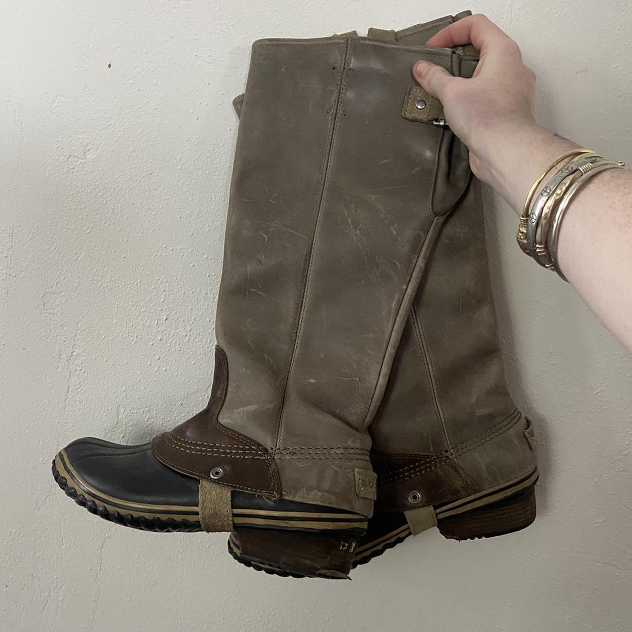 Sorel Slimpack Tall Equestrian Waterproof Depop