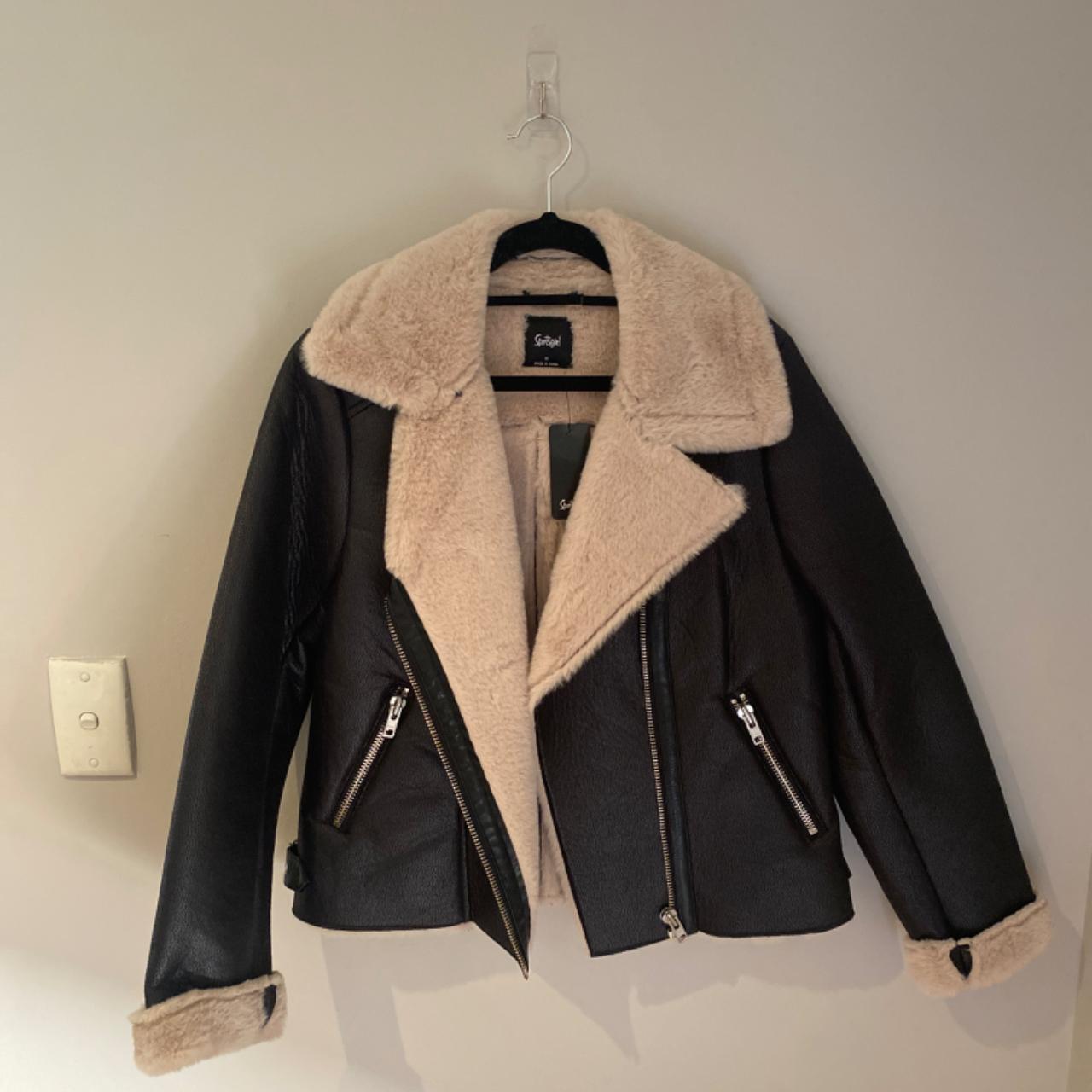 Leather on sale jacket sportsgirl