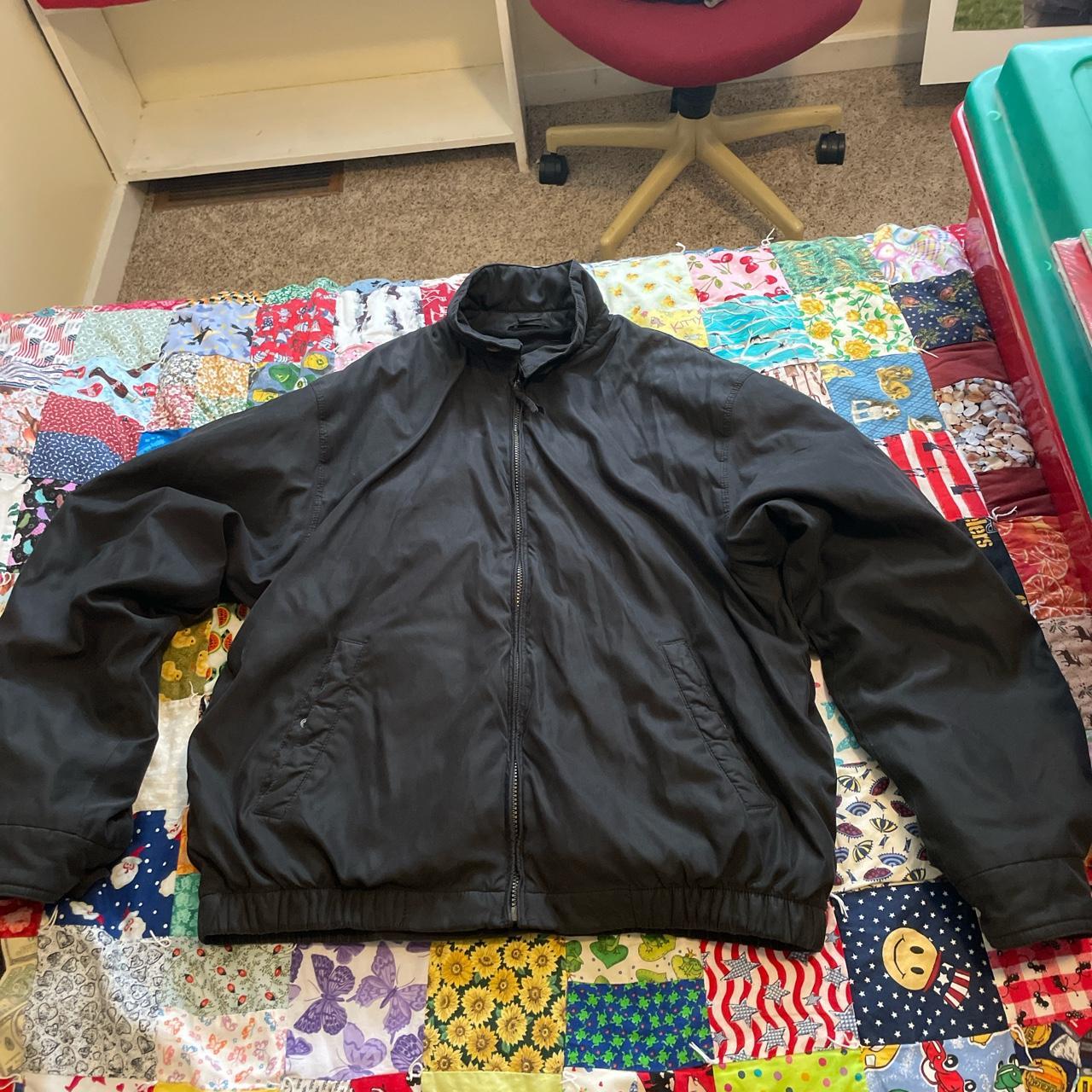 Large zipup work jacket Great condition - Depop