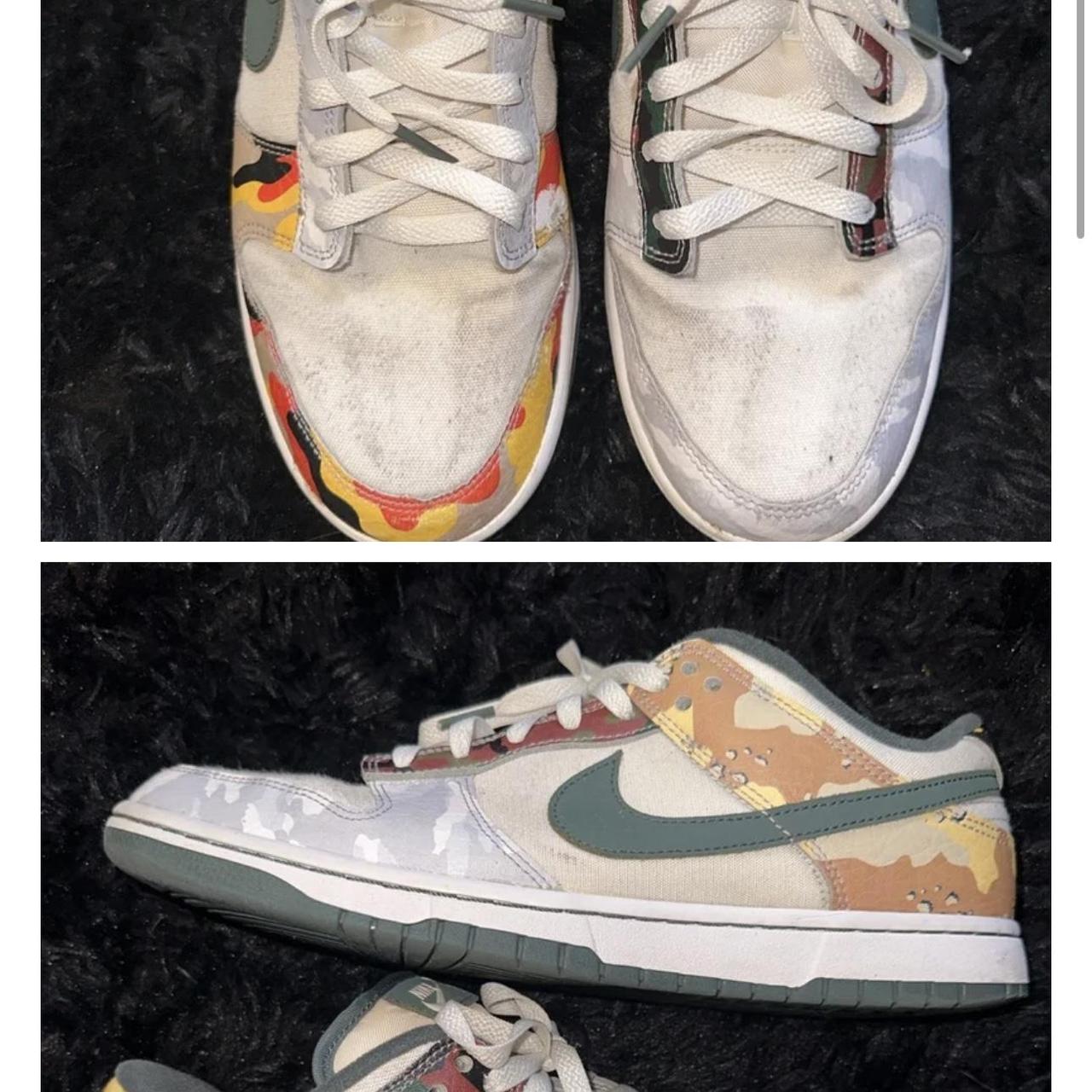 camo jordan dunks