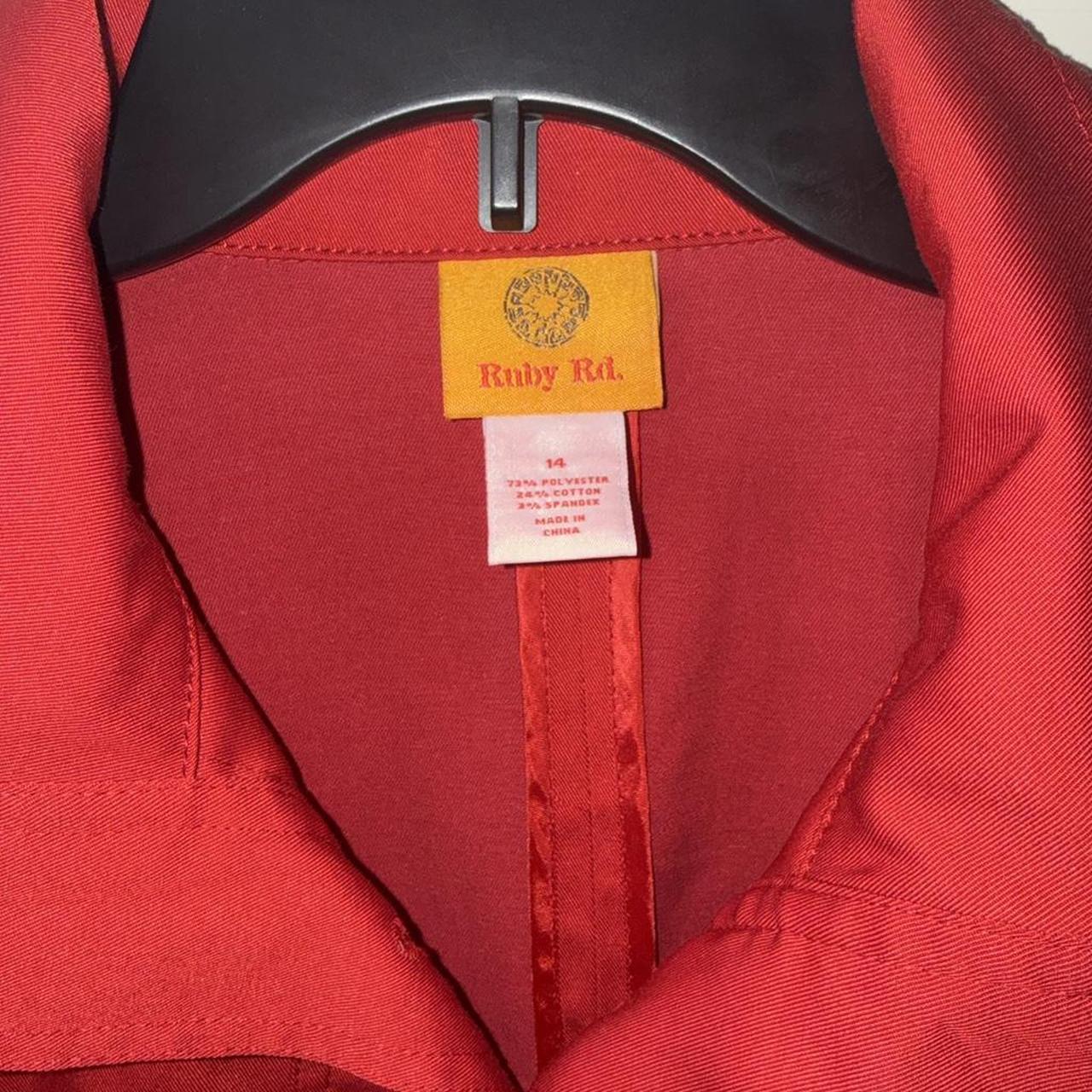 Ruby Rd. Women's Jacket - Red - 14 – Ruby Rd. red… - image 3