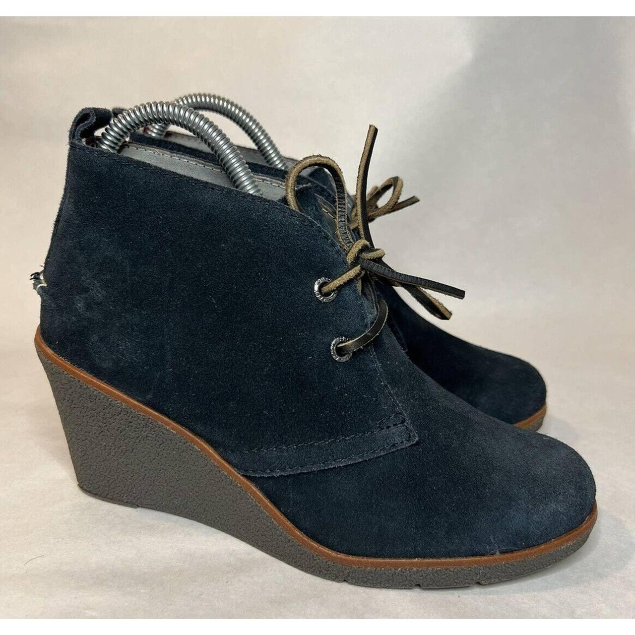 Sperry boots 2025 navy blue