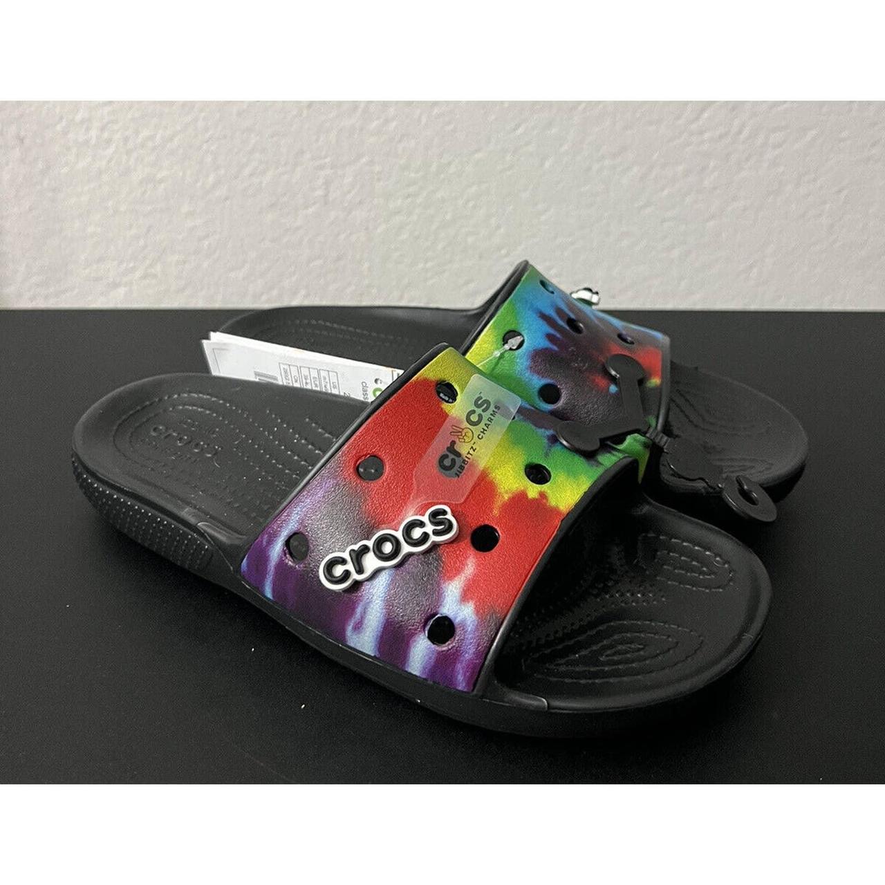 Crocs on sale multicolor sandal