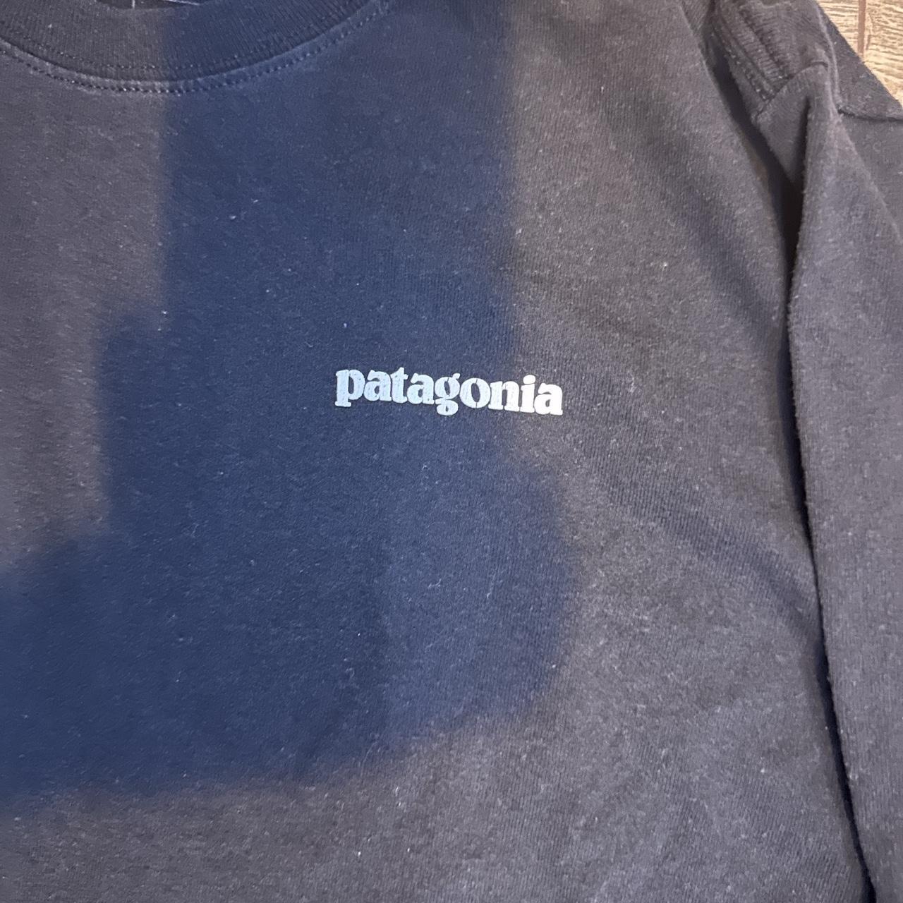 Black Patagonia Long Sleeve - Depop