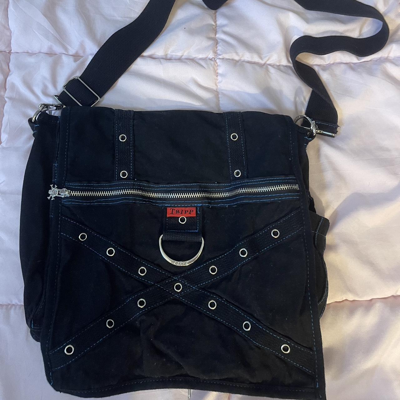 RARE Vintage Tripp Nyc saddle/messenger bag with... Depop