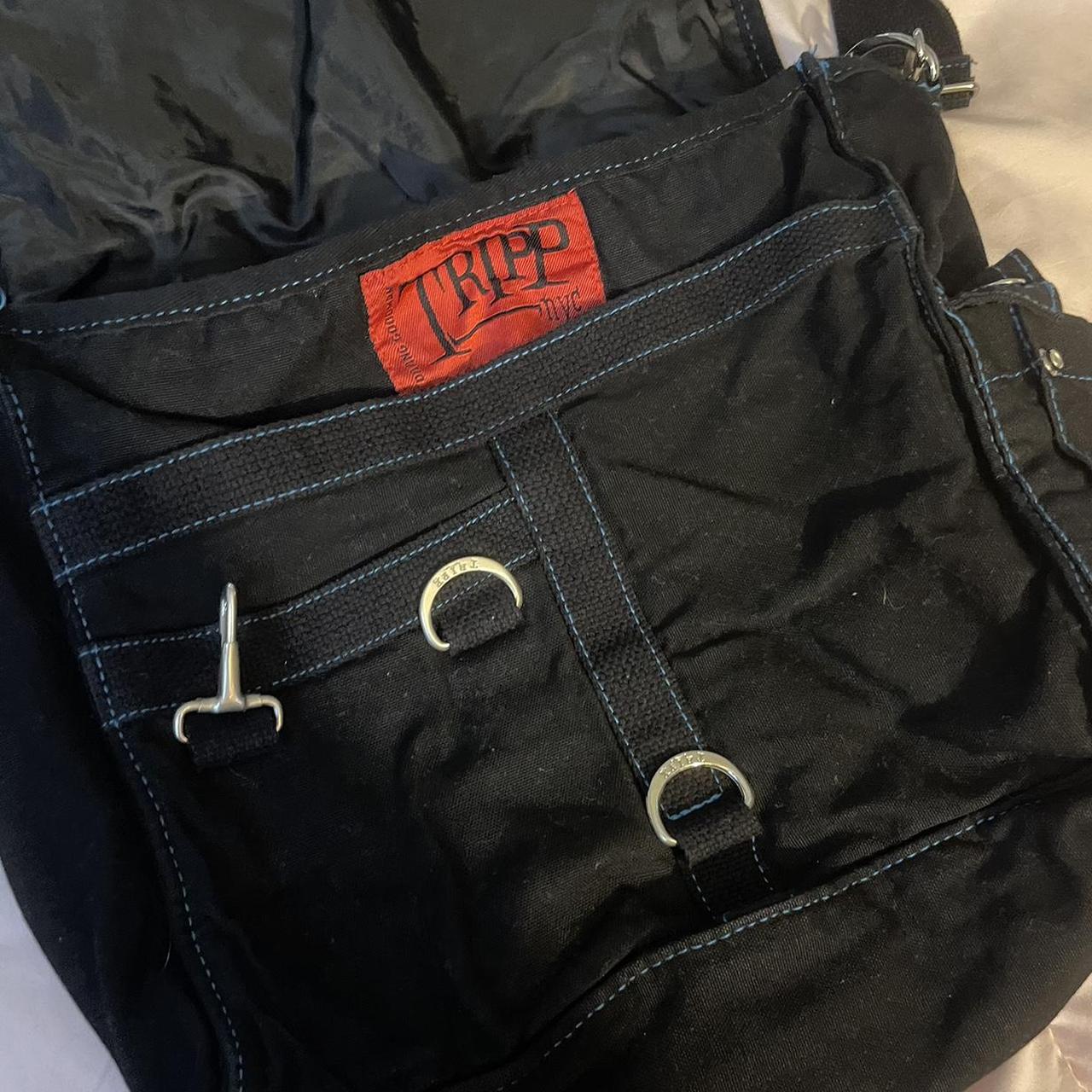 RARE Vintage Tripp Nyc saddle/messenger bag with... Depop