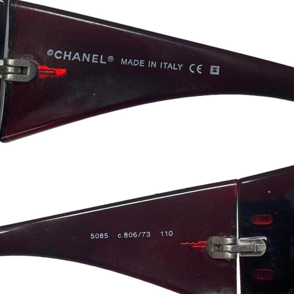 Chanel sunglasses - Authentic Chanel Ski Oversized - Depop
