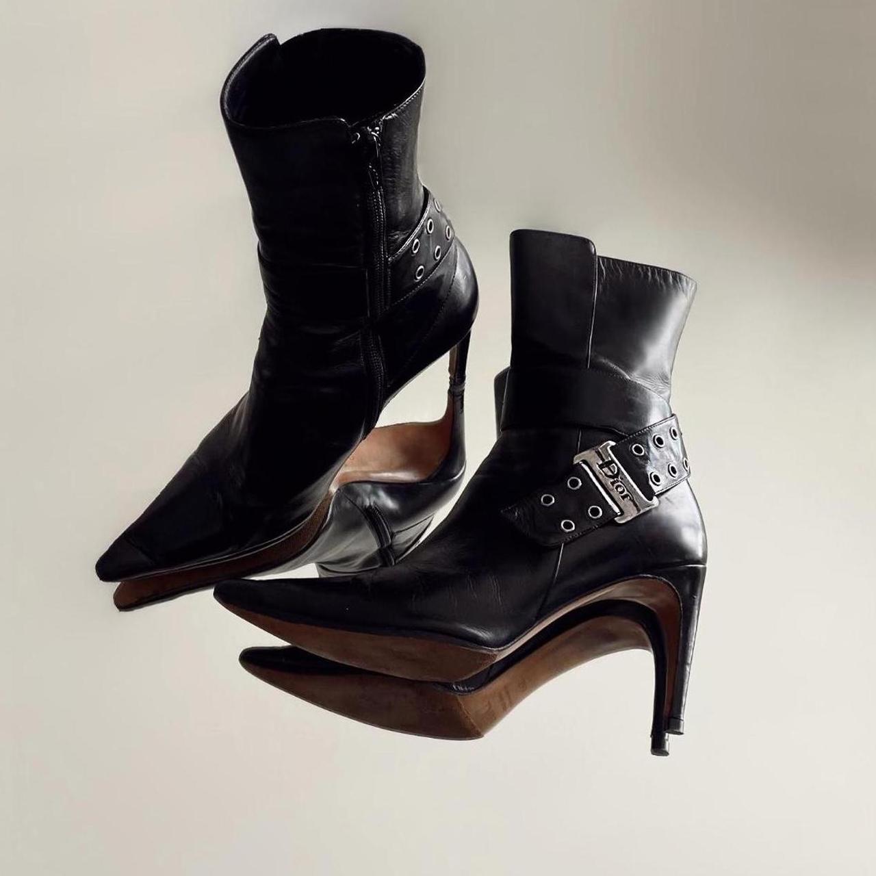 Dior sales leather boots