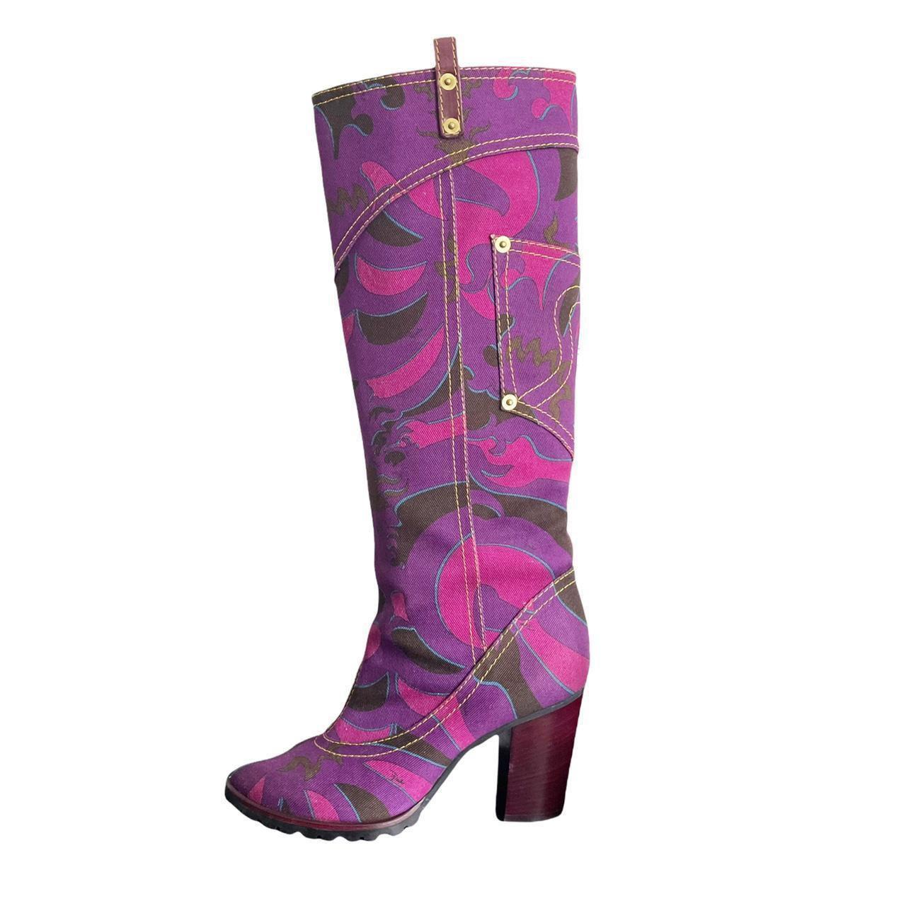 Emilio pucci boots knee high deals