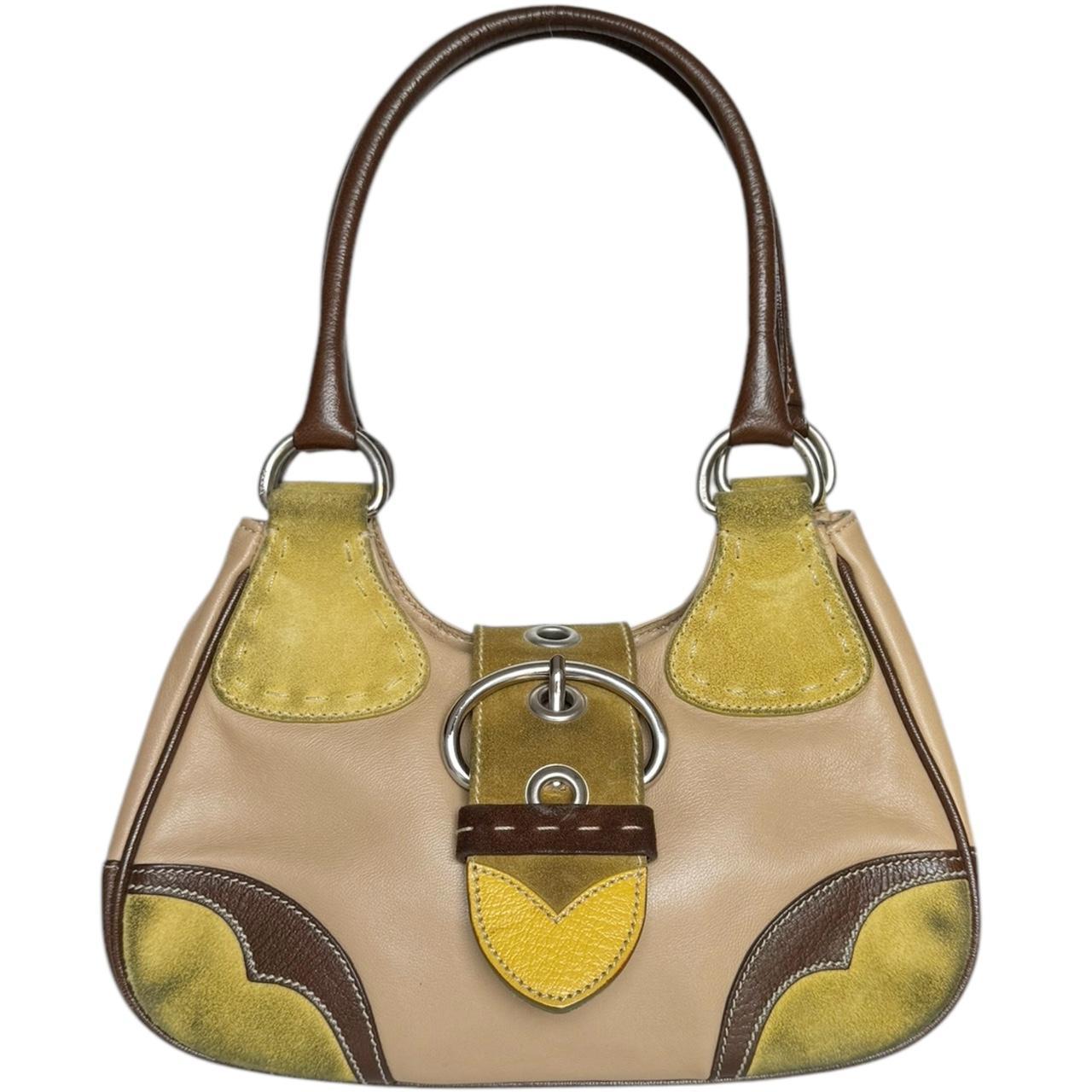 【極美品✨】PRADA archive buckle hand bag 90s PRADA archive buckle hand bag プラダ 90s - メルカリ