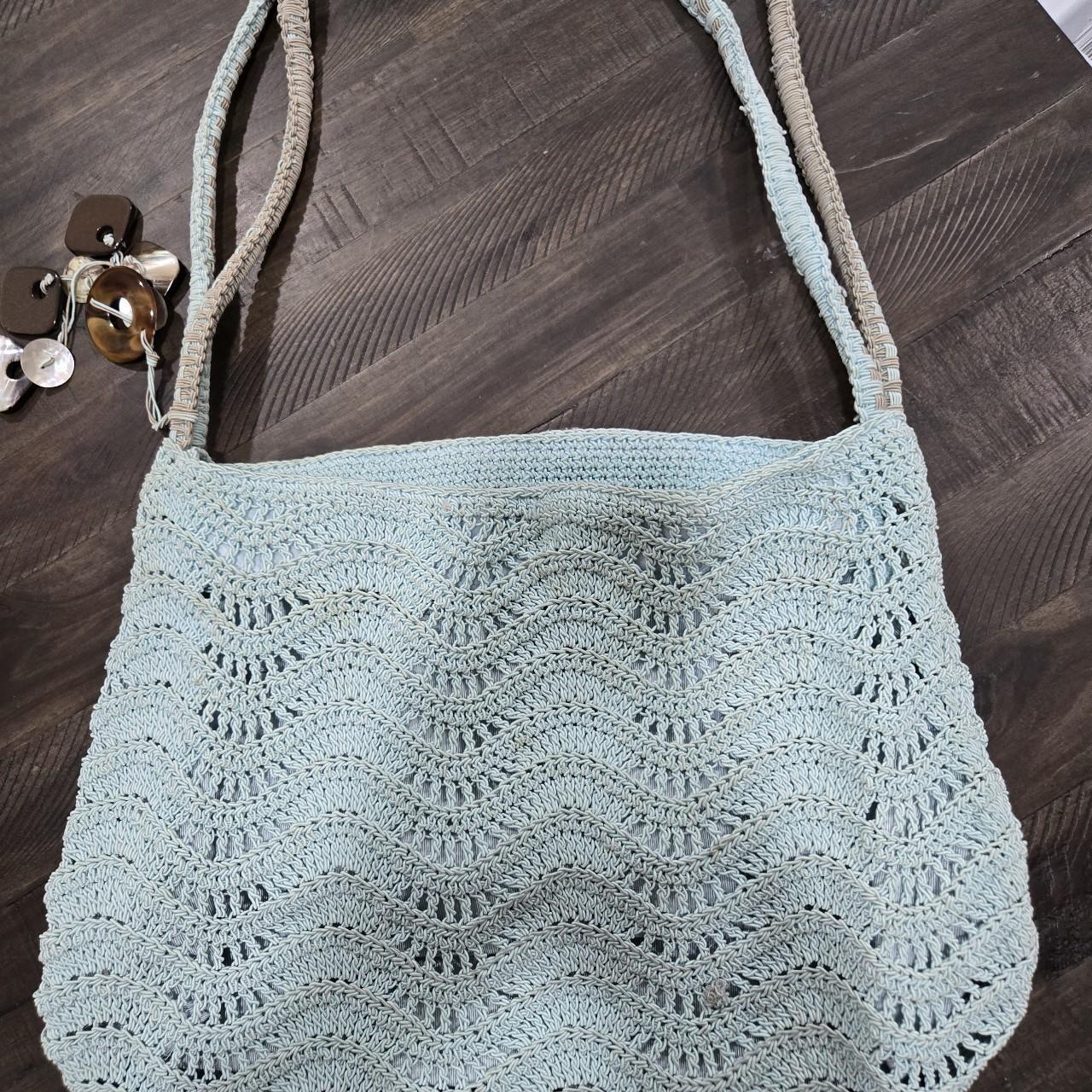 Stone mountain women's blue bag