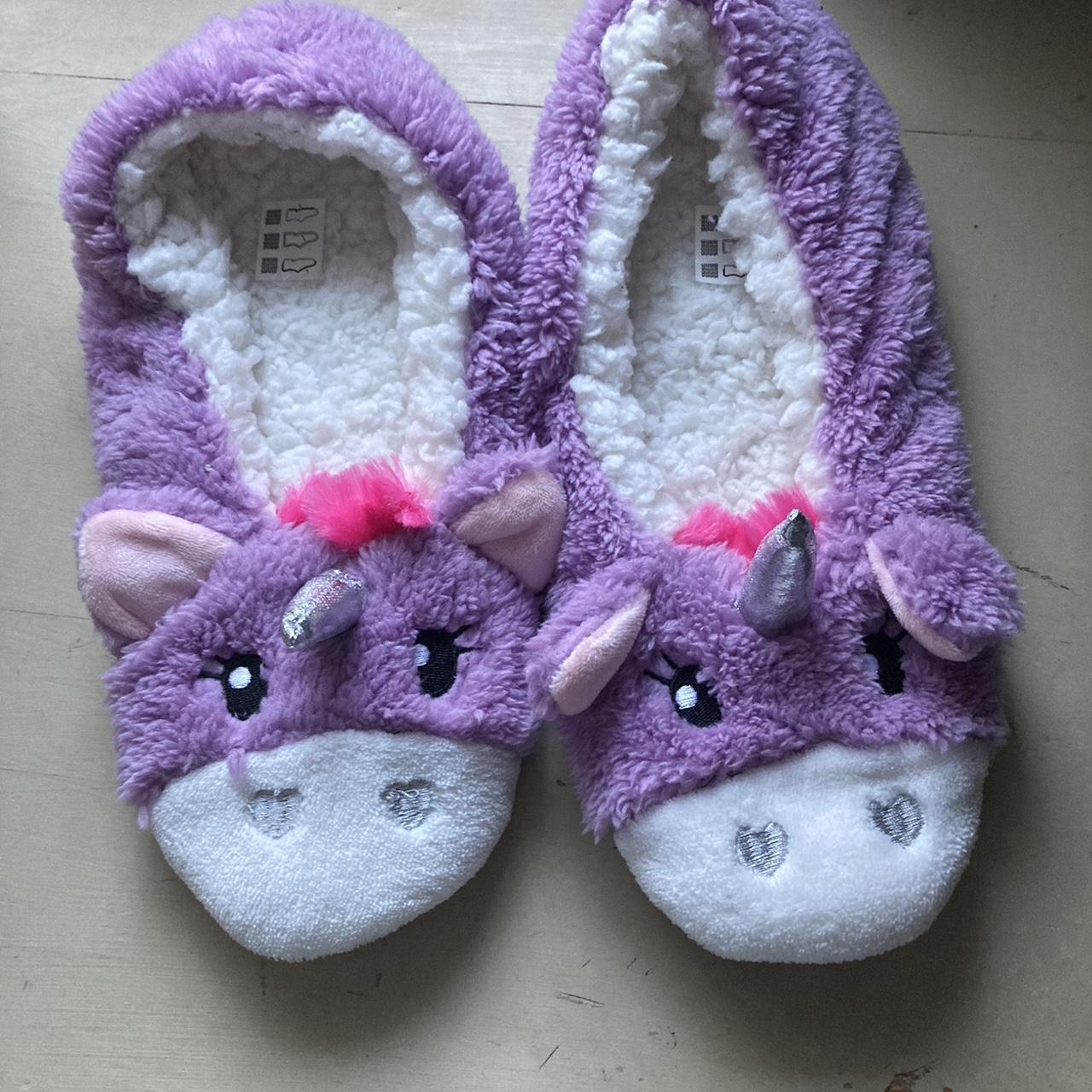 Asda unicorn online slippers