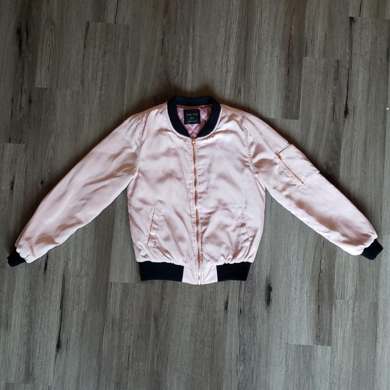 Leather jacket rose hot sale gold hardware