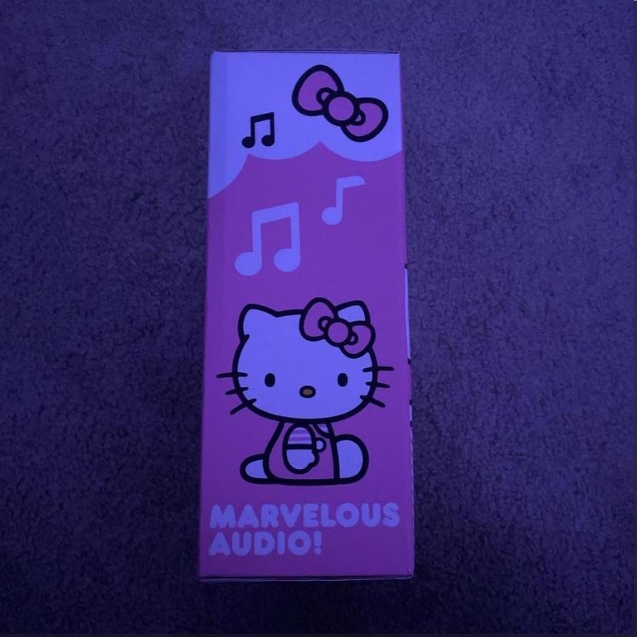 hello kitty wireless light up headphones! -lights... - Depop