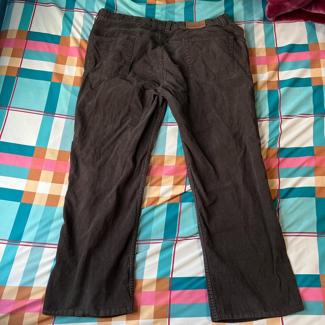 MENS 36x32 Dark Brown corduroy AXIST pants Loose | Depop MENS 36x32 Dark Brown corduroy AXIST pants Loose | Depop